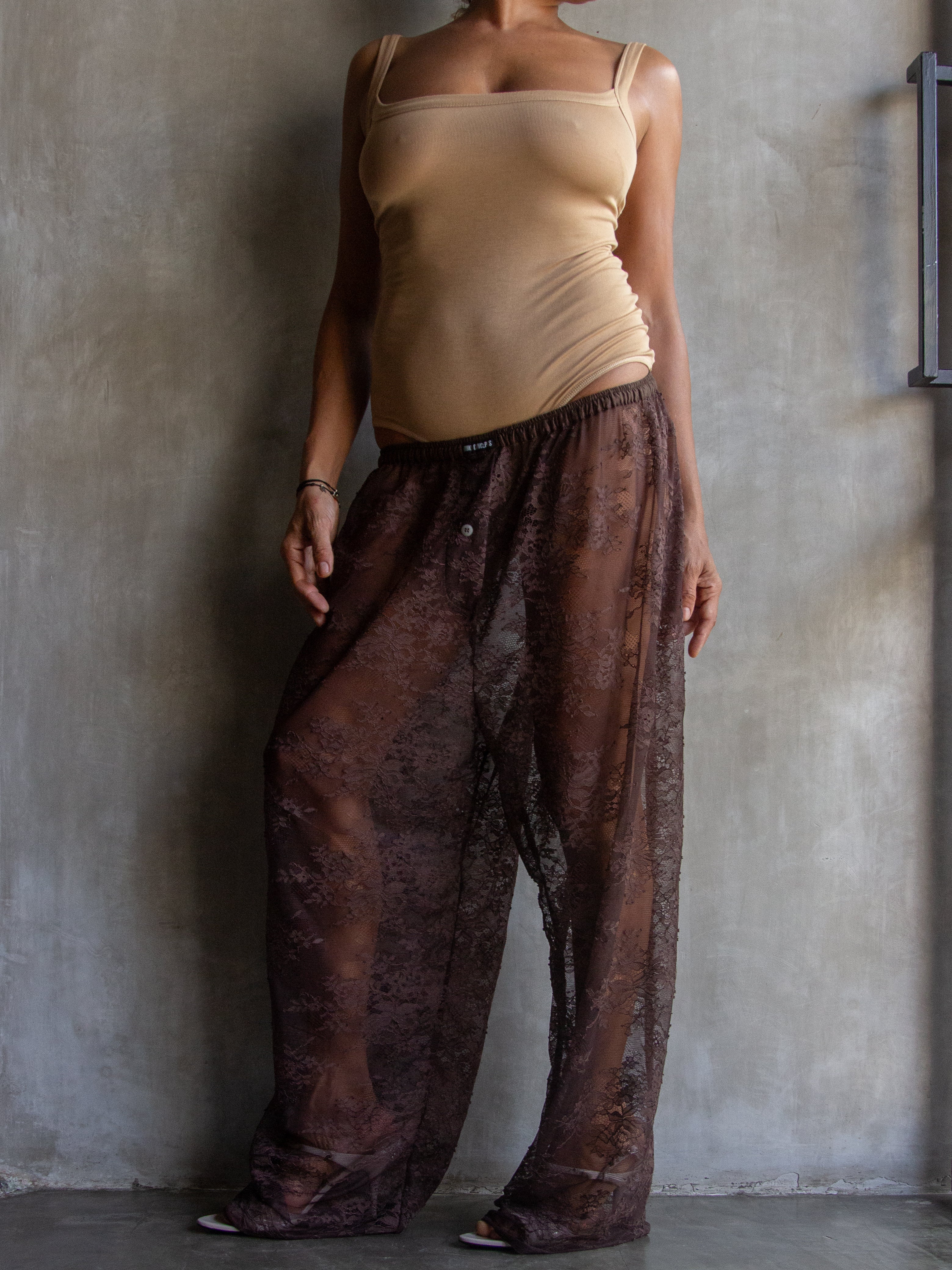 Muka Pants Brocade