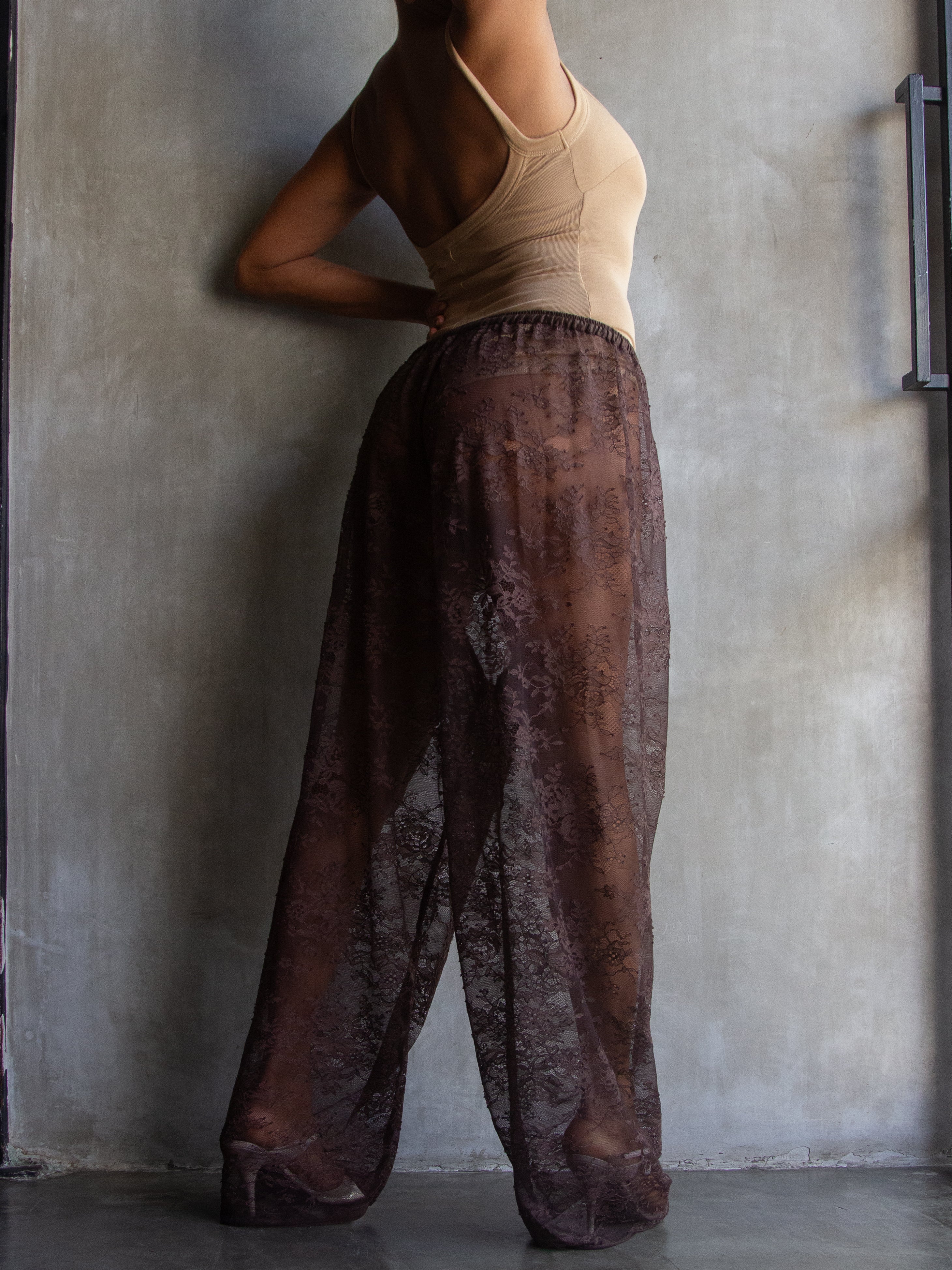 Muka Pants Brocade