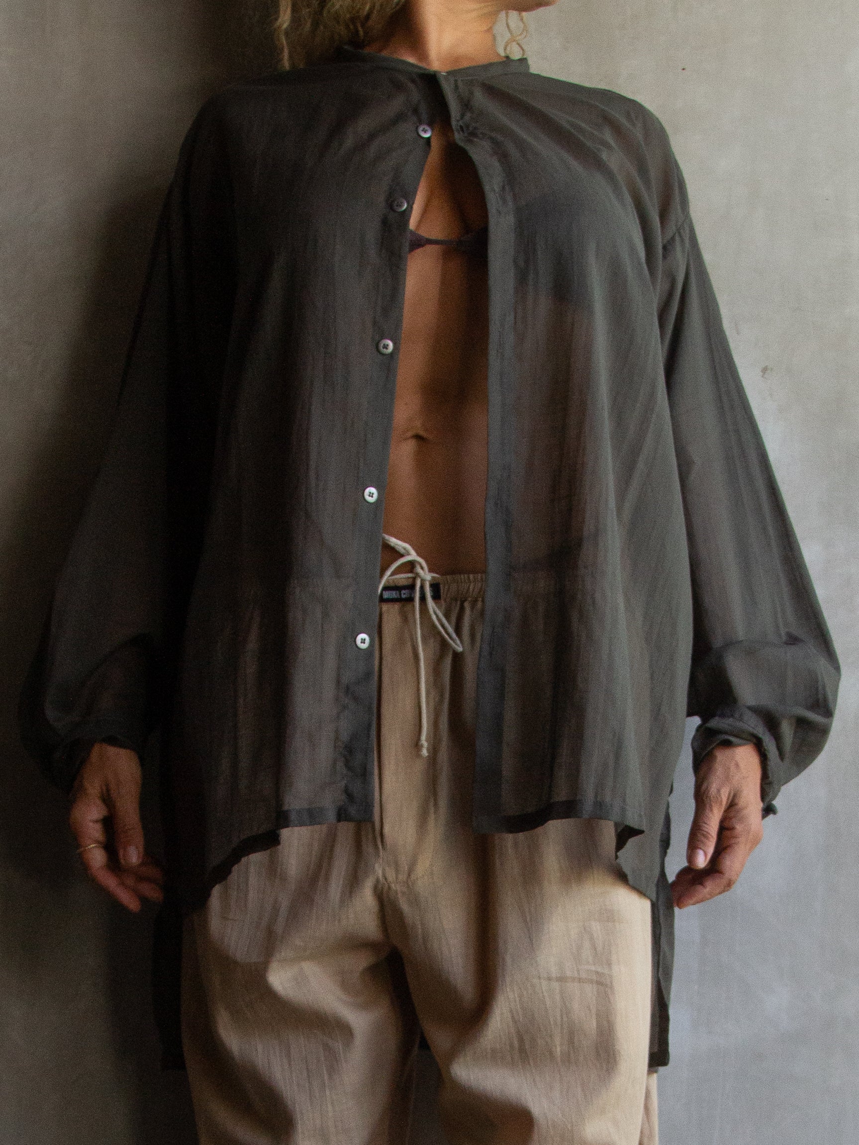 Muka Shirt Cotton Short