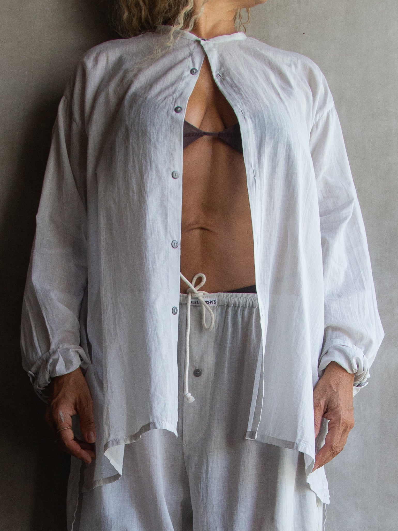 Muka Shirt Cotton Short