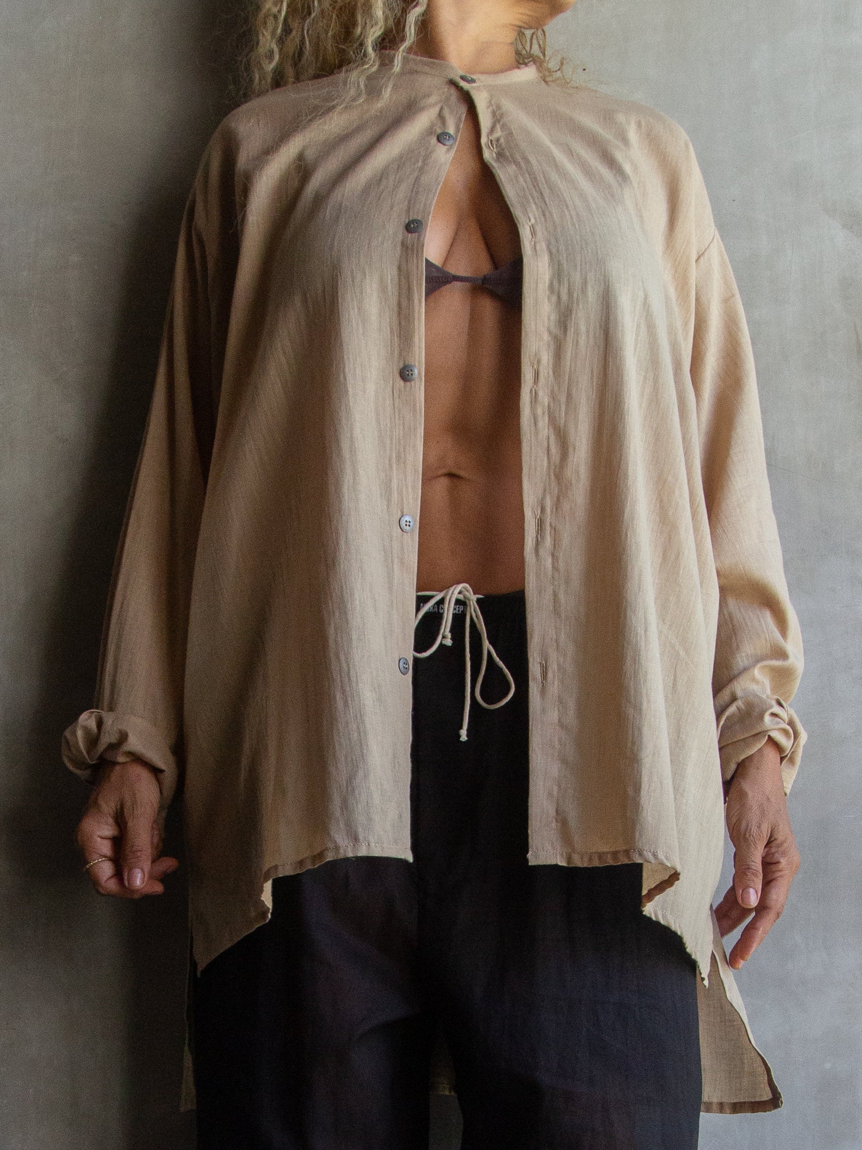 Muka Shirt Cotton Short