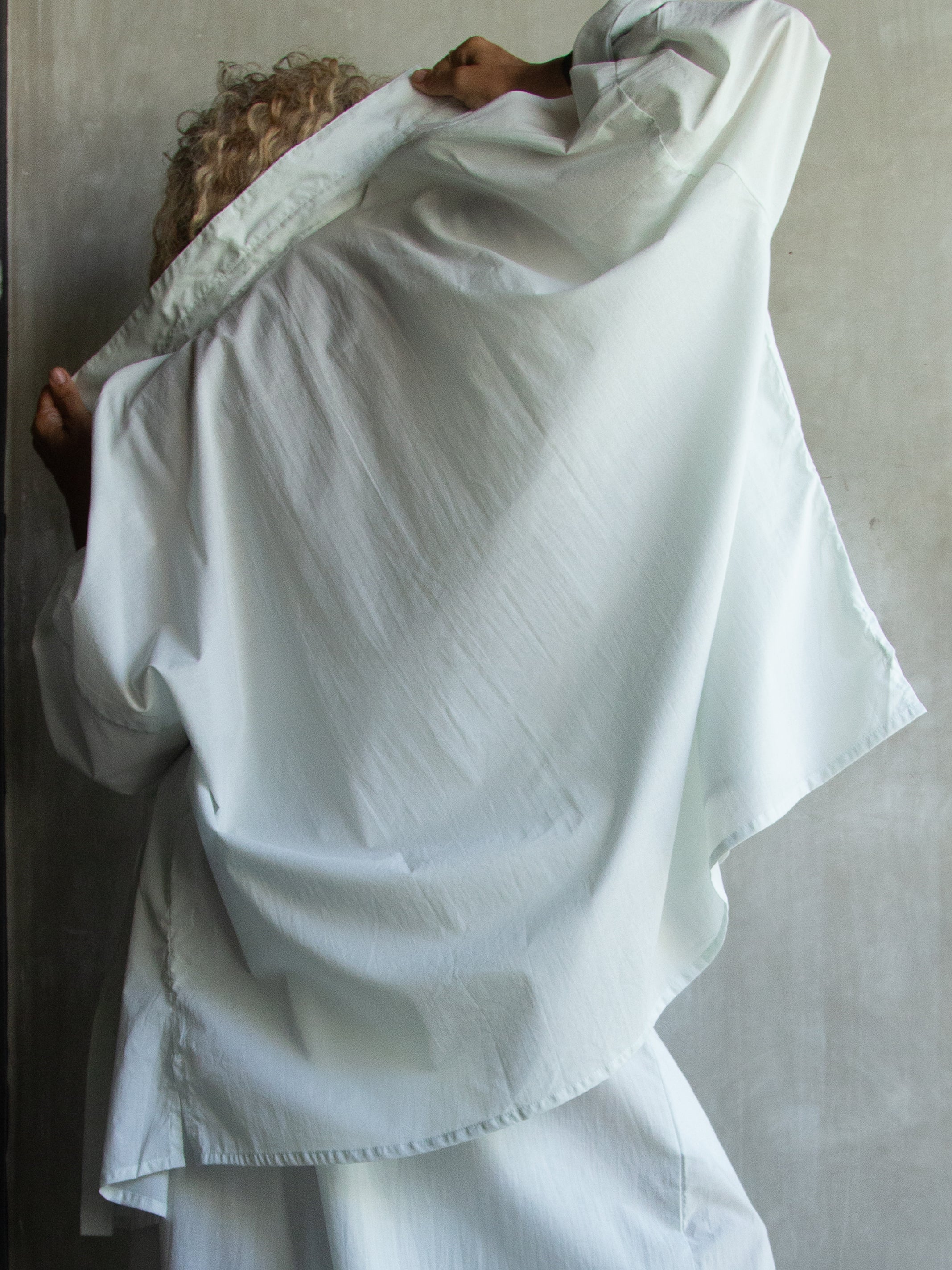Muka Shirt Tali Cotton Tebal