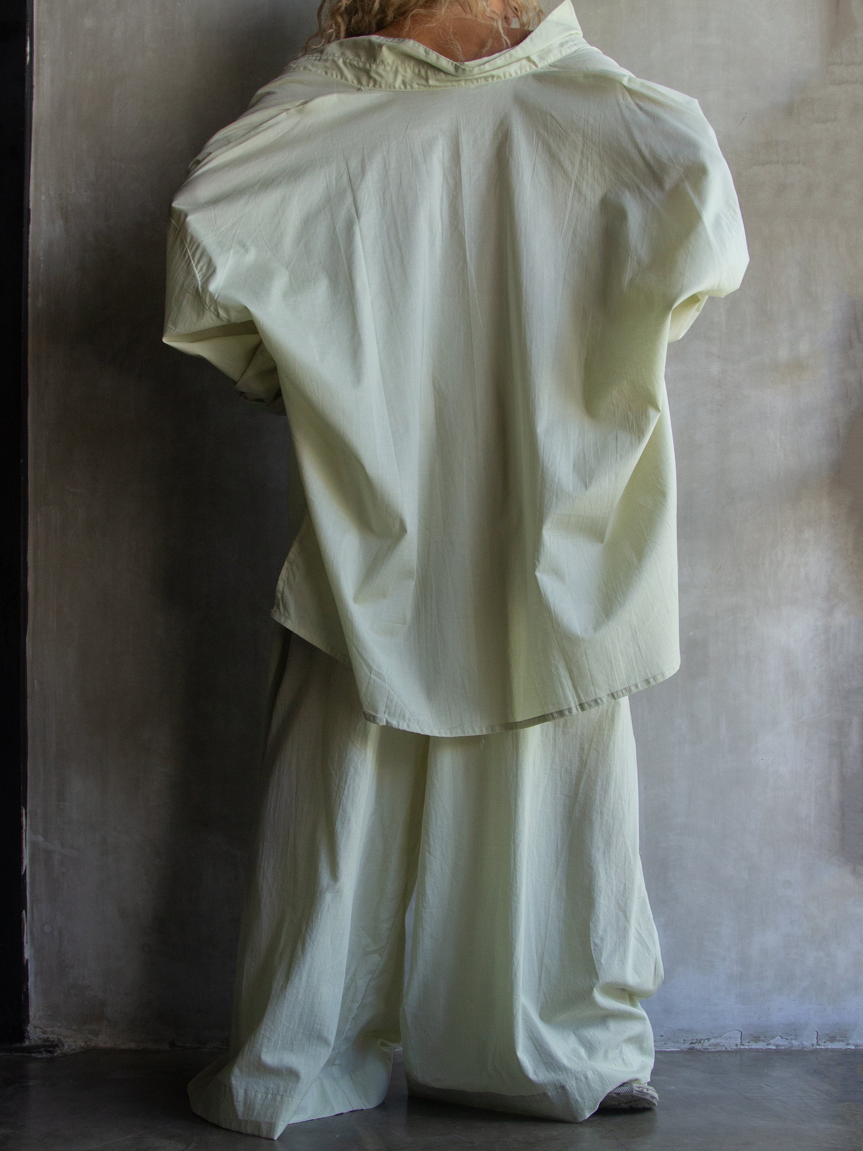 Muka Shirt Tali Cotton Tebal