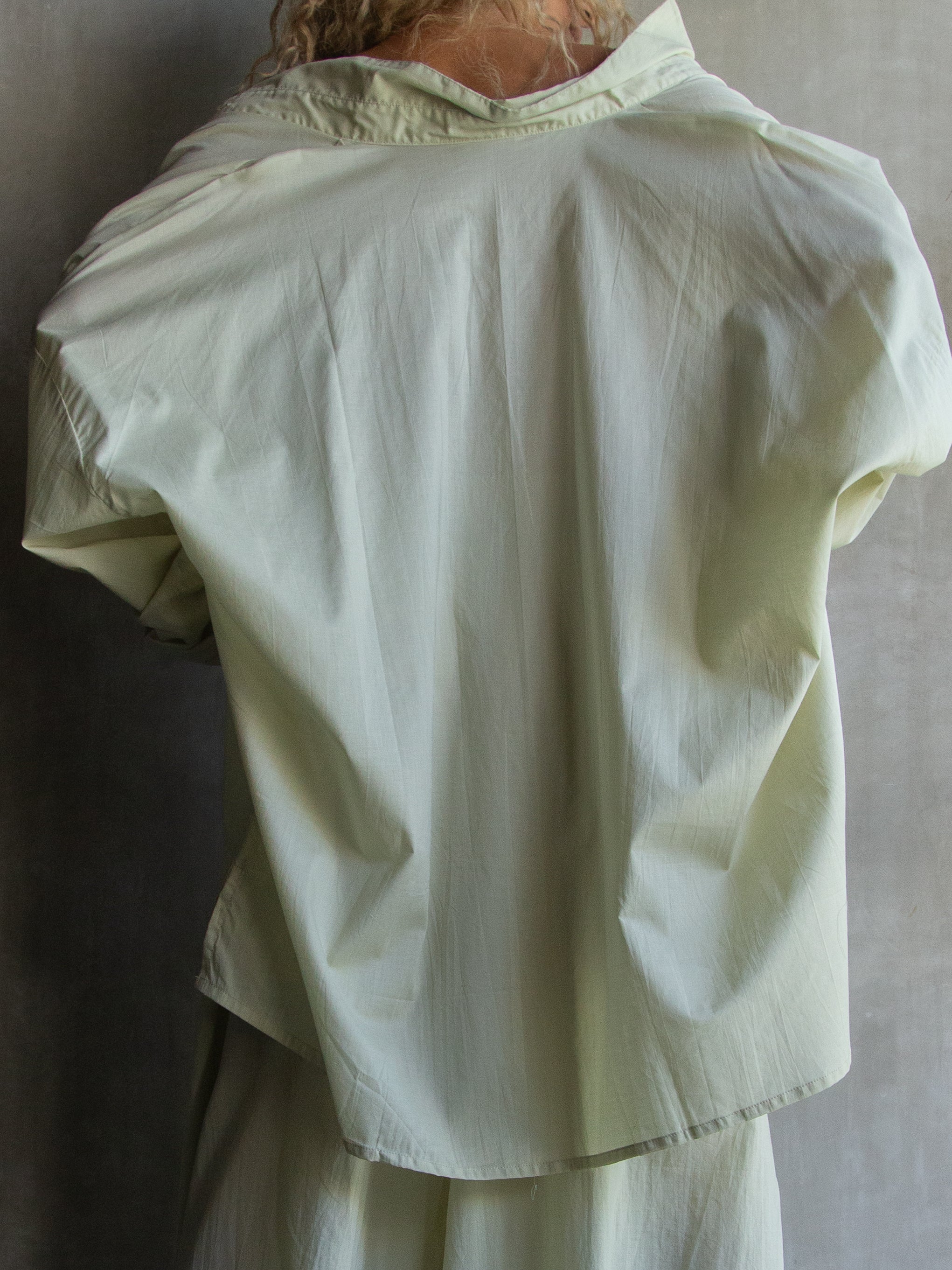 Muka Shirt Tali Cotton Tebal