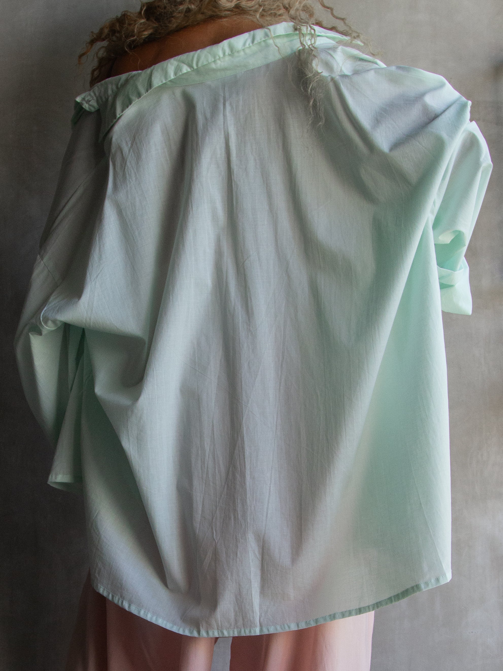 Muka Shirt Tali Cotton Tebal