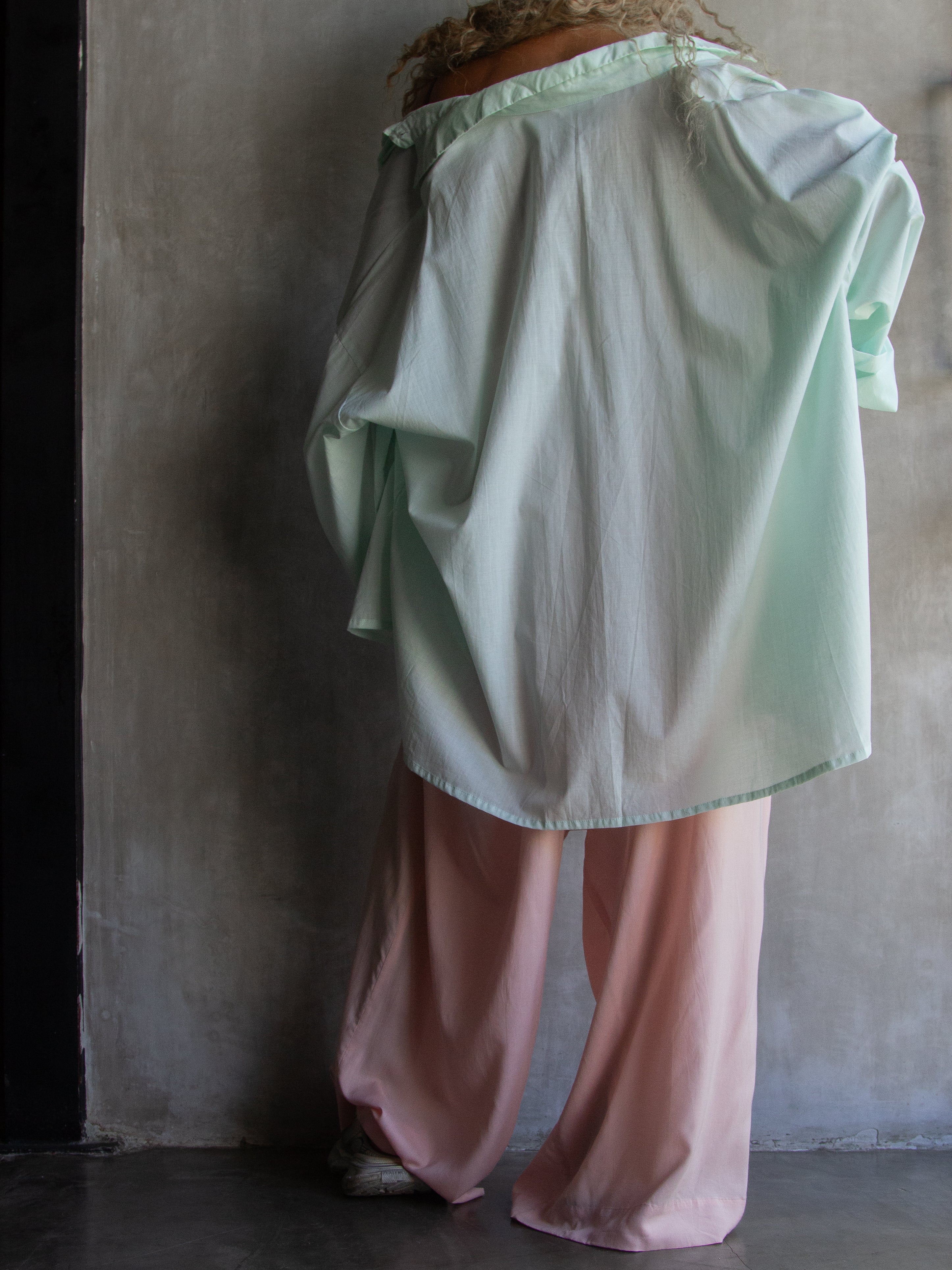 Muka Shirt Tali Cotton Tebal