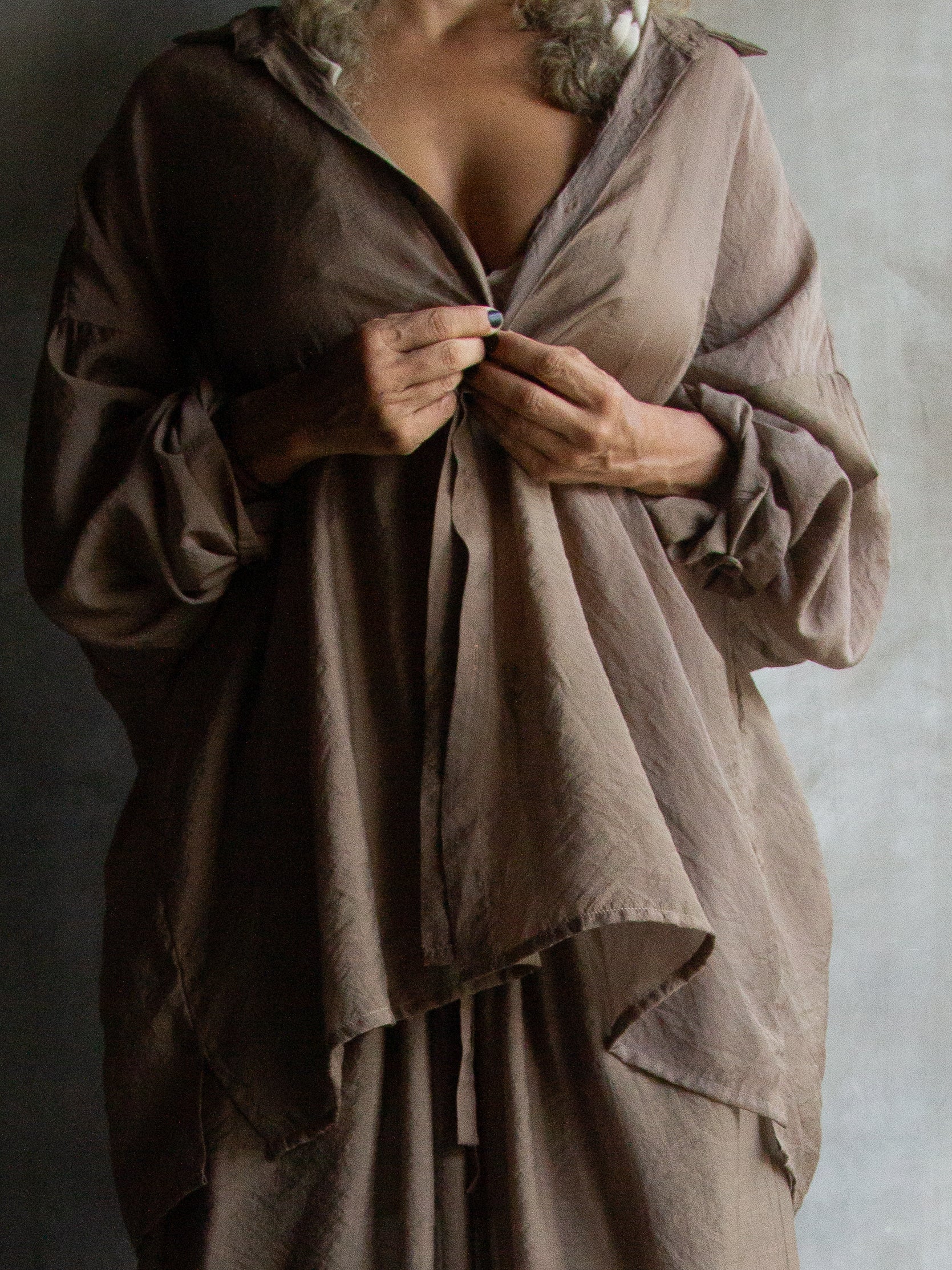 Muka Shirt Tali Silk Tencel