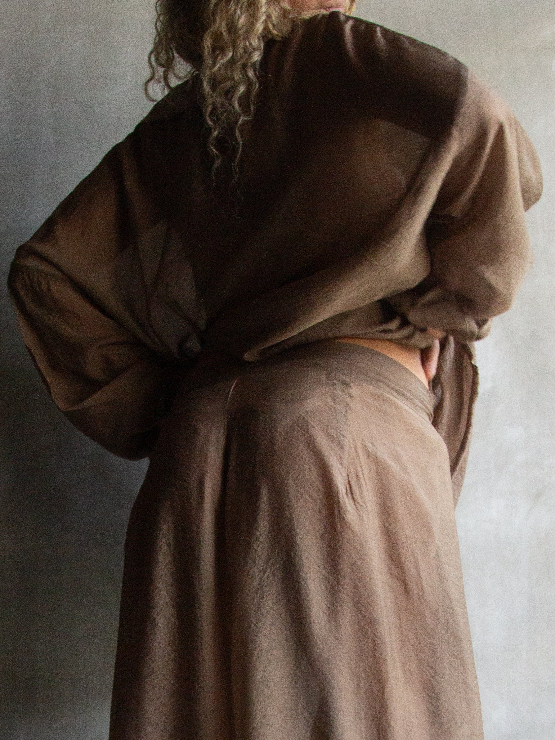 Muka Shirt Tali Silk Tencel