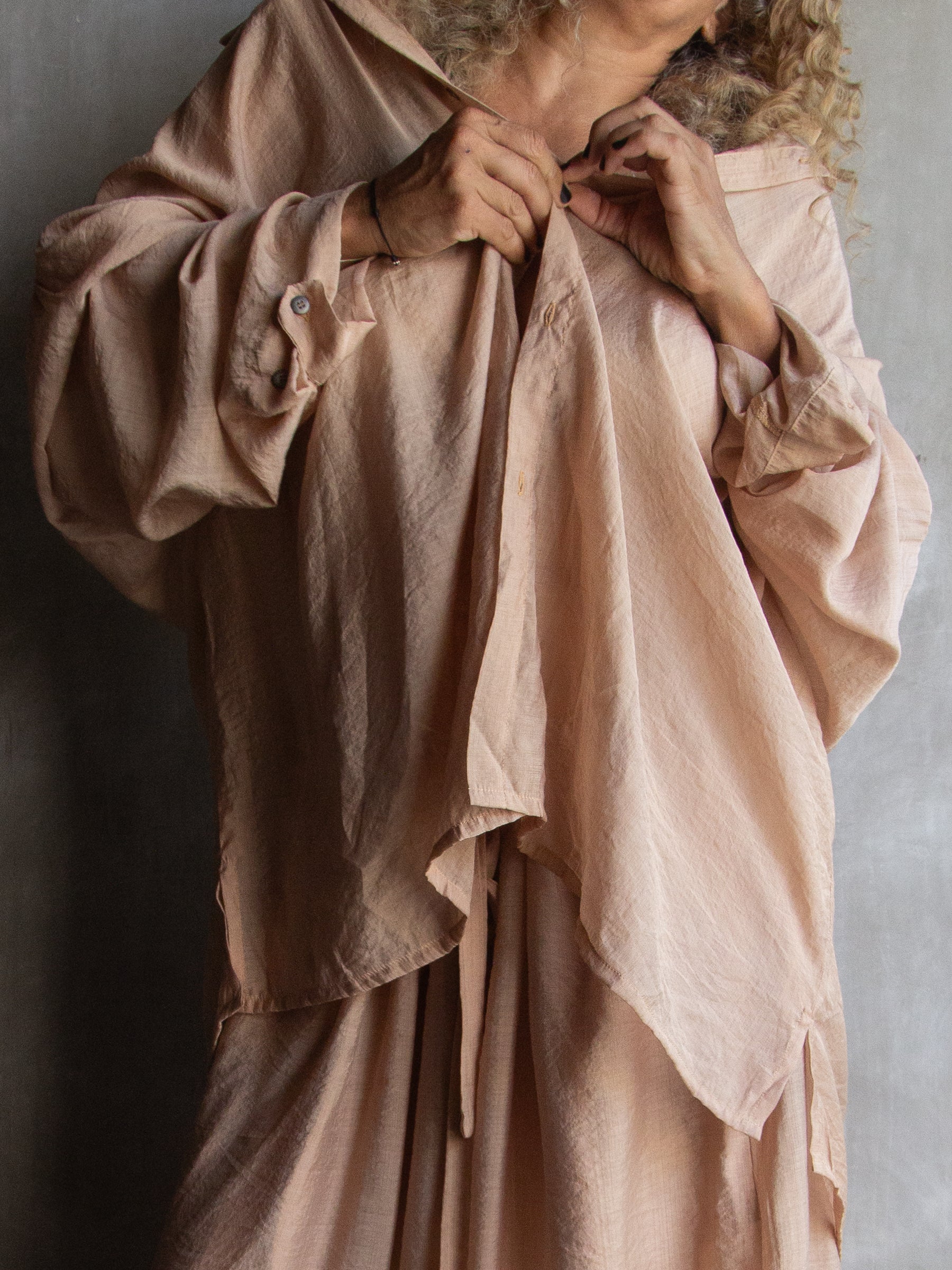 Muka Shirt Tali Silk Tencel