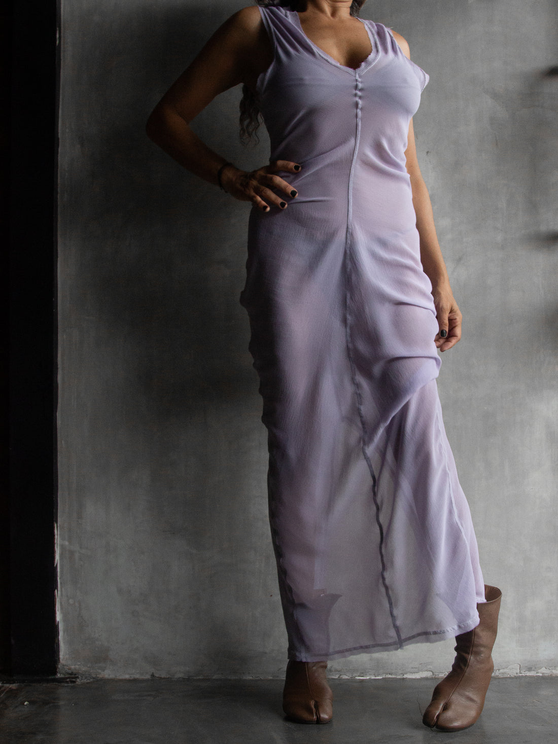 Muka Dress Tiram