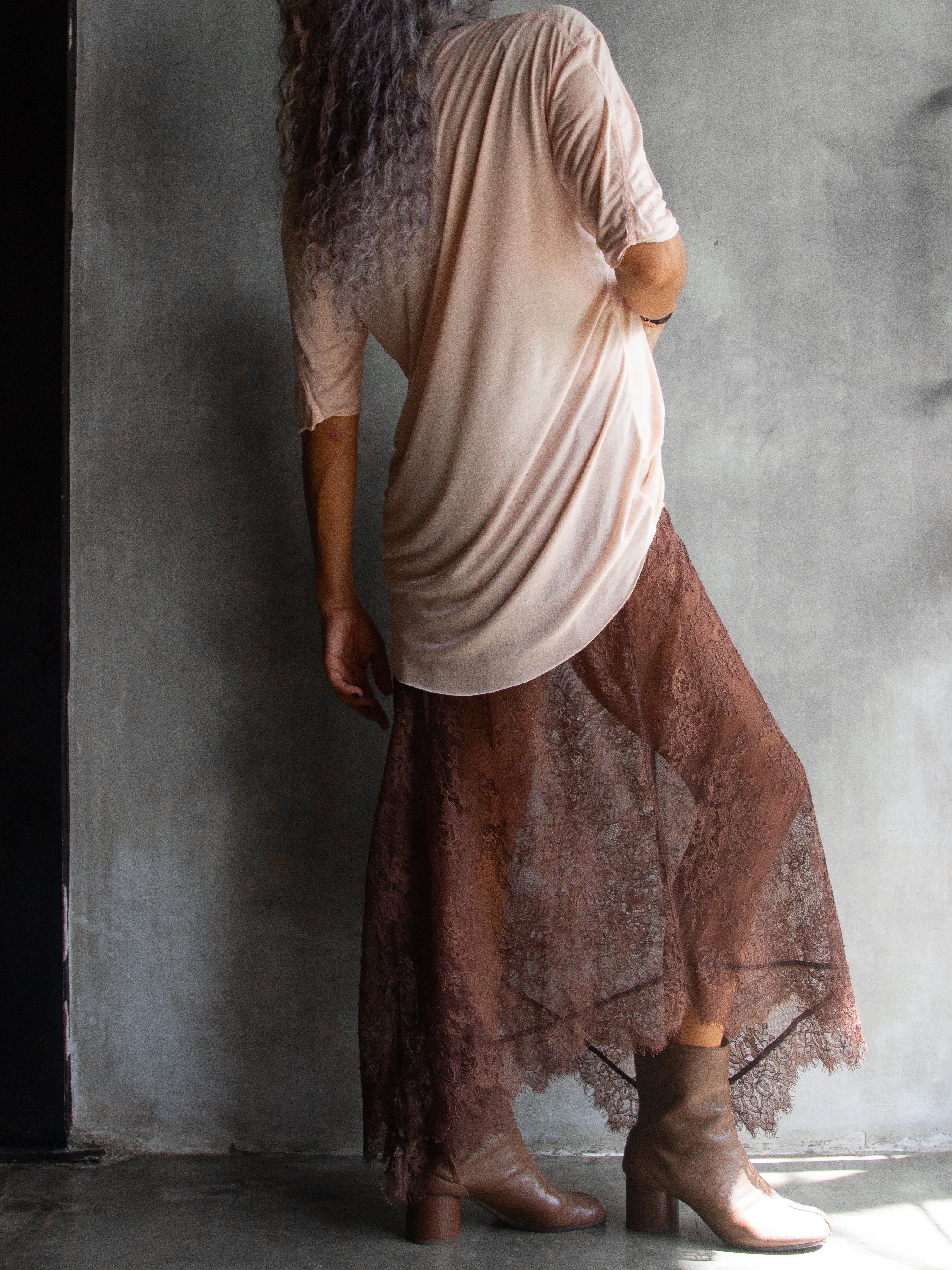 Muka T-Shirt Classic Modal Silk Mid Sleeve