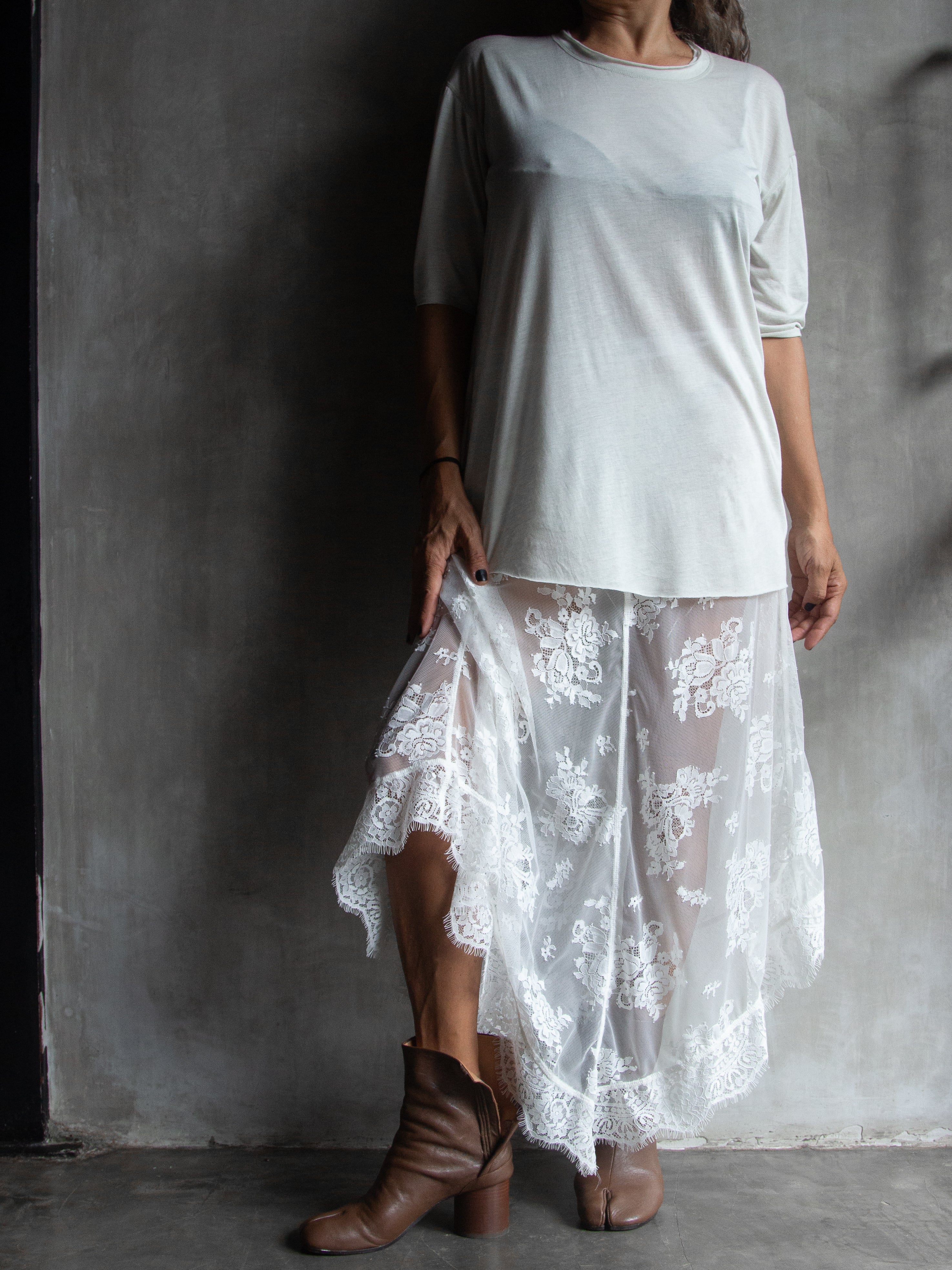 Muka T-Shirt Classic Modal Silk Mid Sleeve