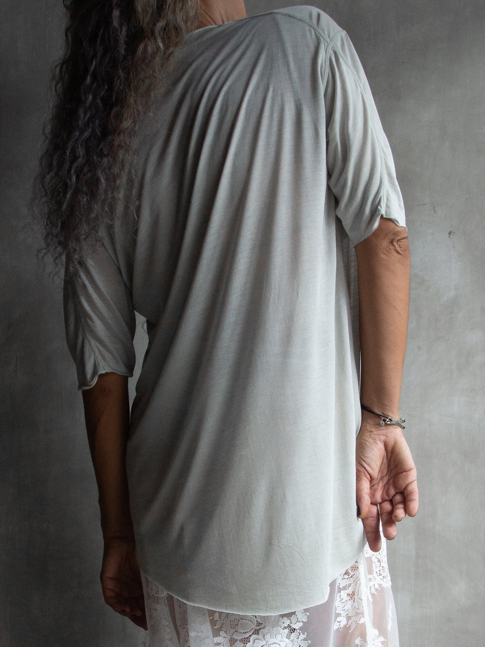 Muka T-Shirt Classic Modal Silk Mid Sleeve