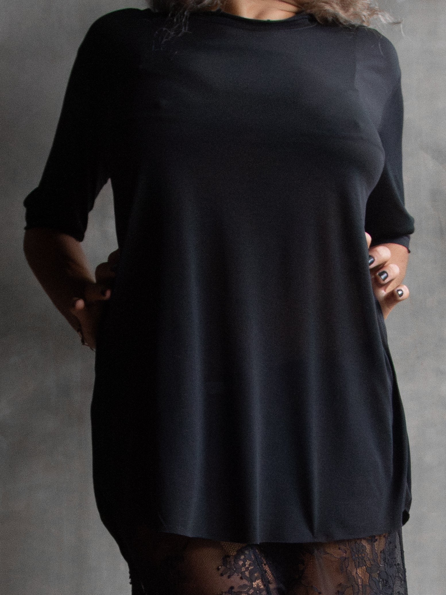 Muka T-Shirt Classic Modal Silk Mid Sleeve