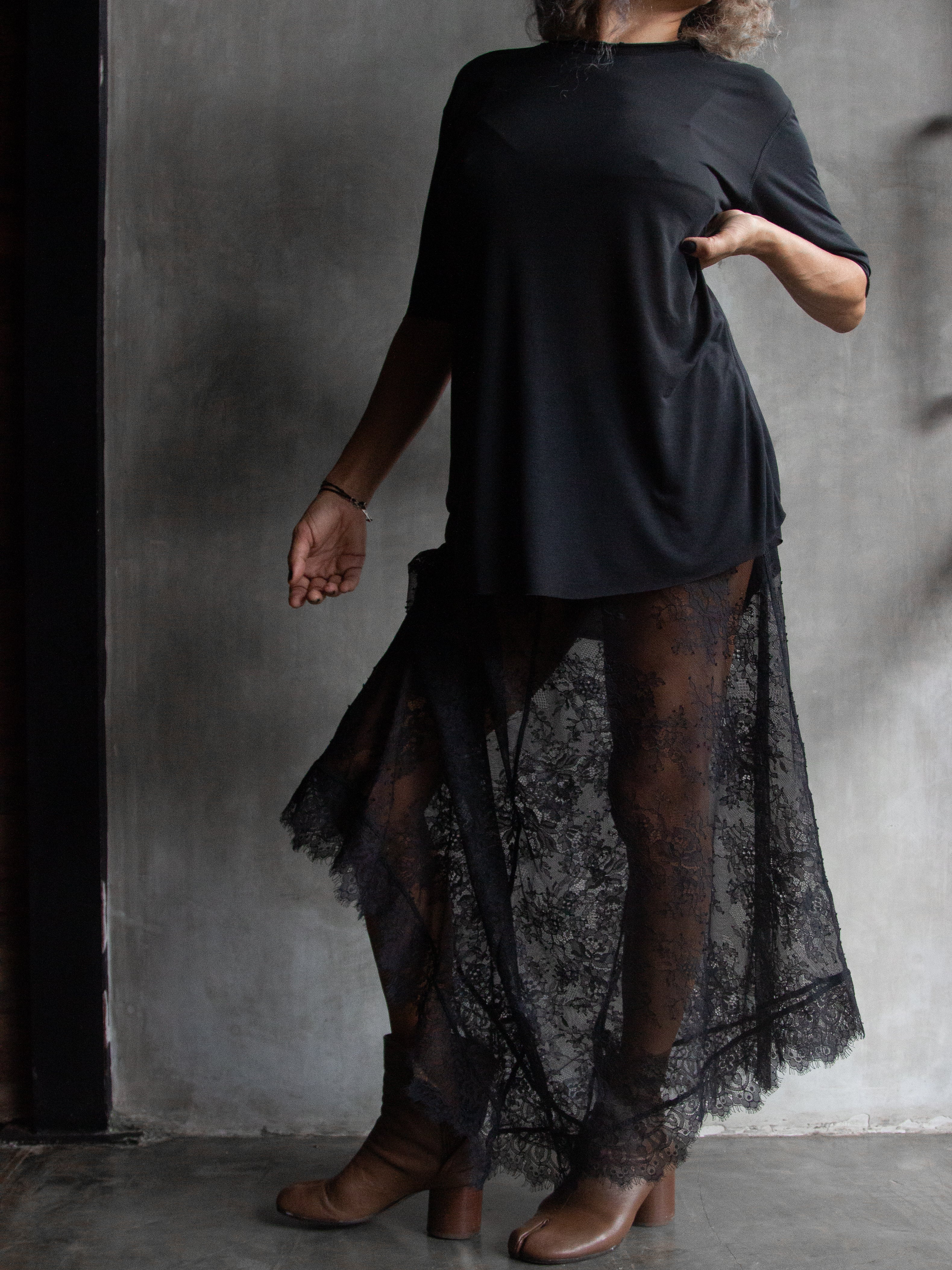 Muka T-Shirt Classic Modal Silk Mid Sleeve