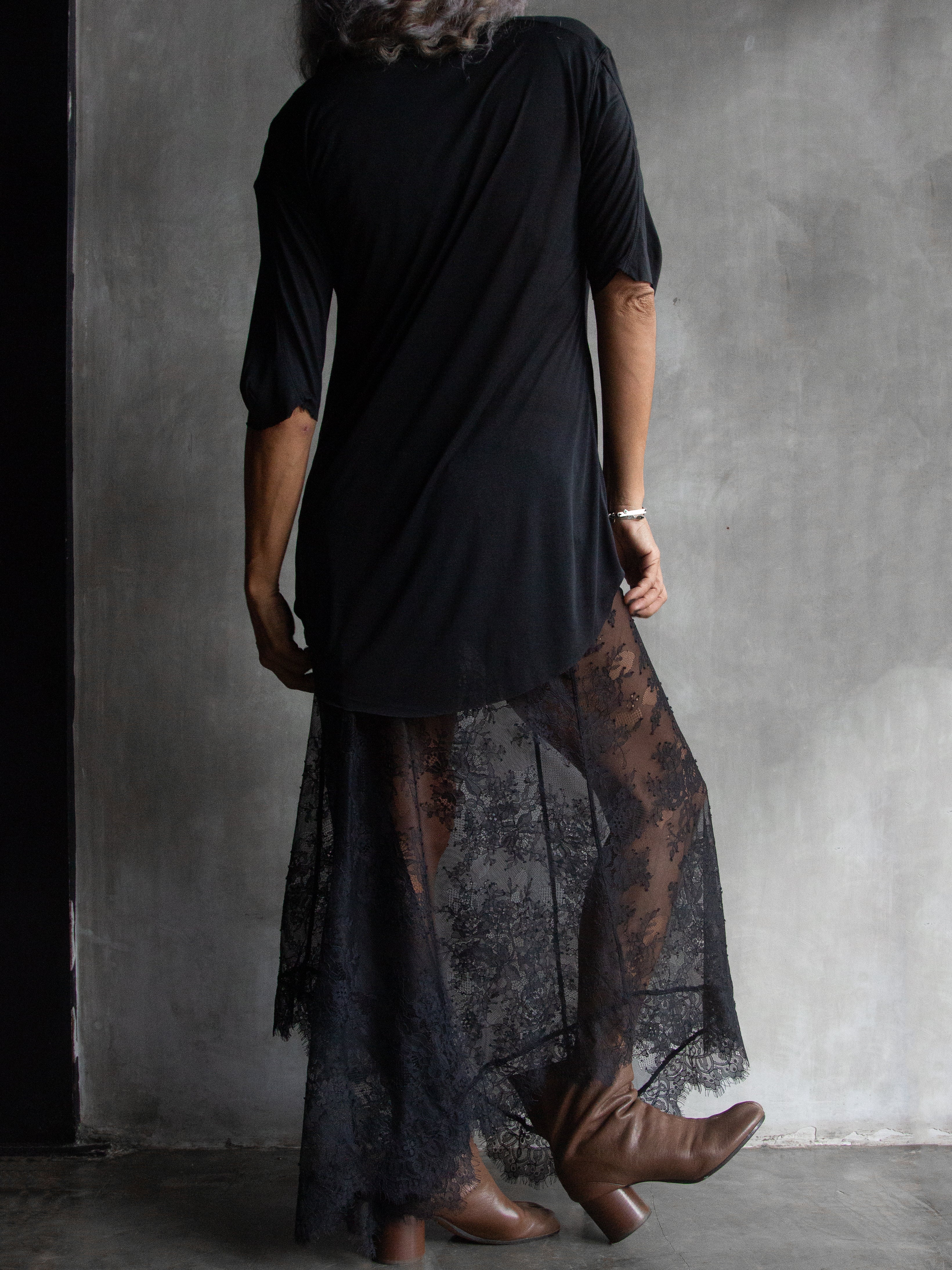 Muka T-Shirt Classic Modal Silk Mid Sleeve