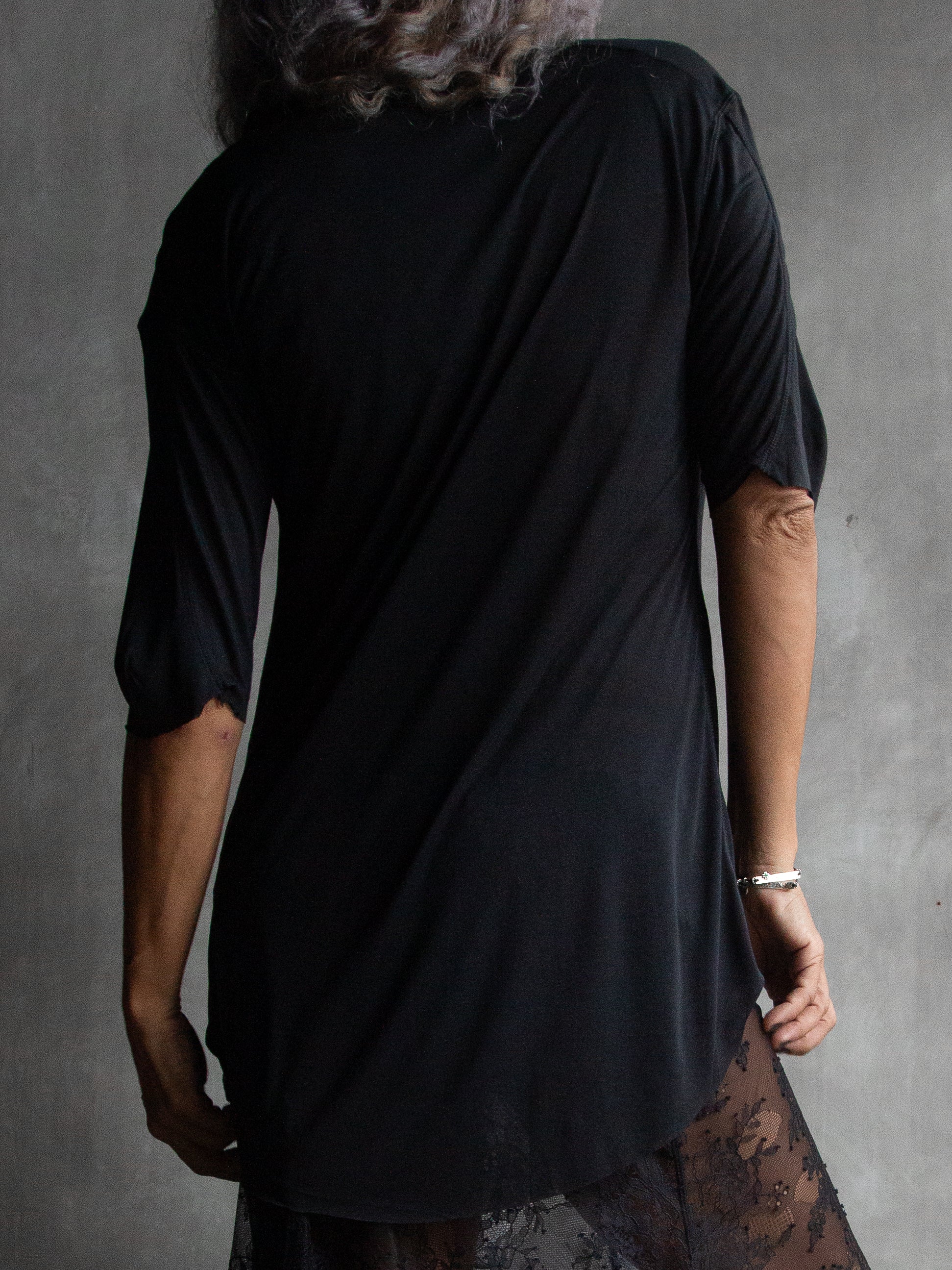 Muka T-Shirt Classic Modal Silk Mid Sleeve