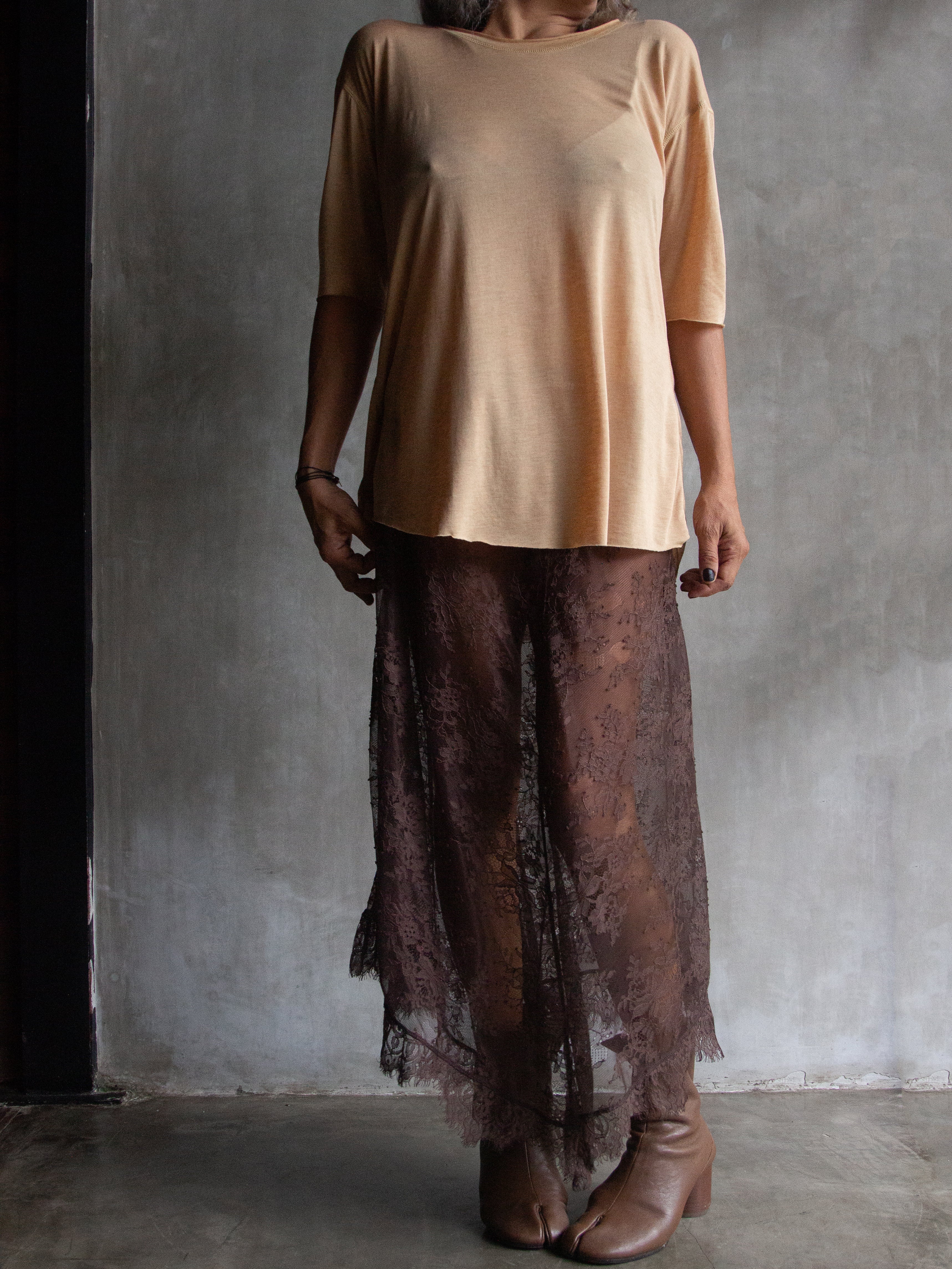 Muka T-Shirt Classic Modal Silk Mid Sleeve