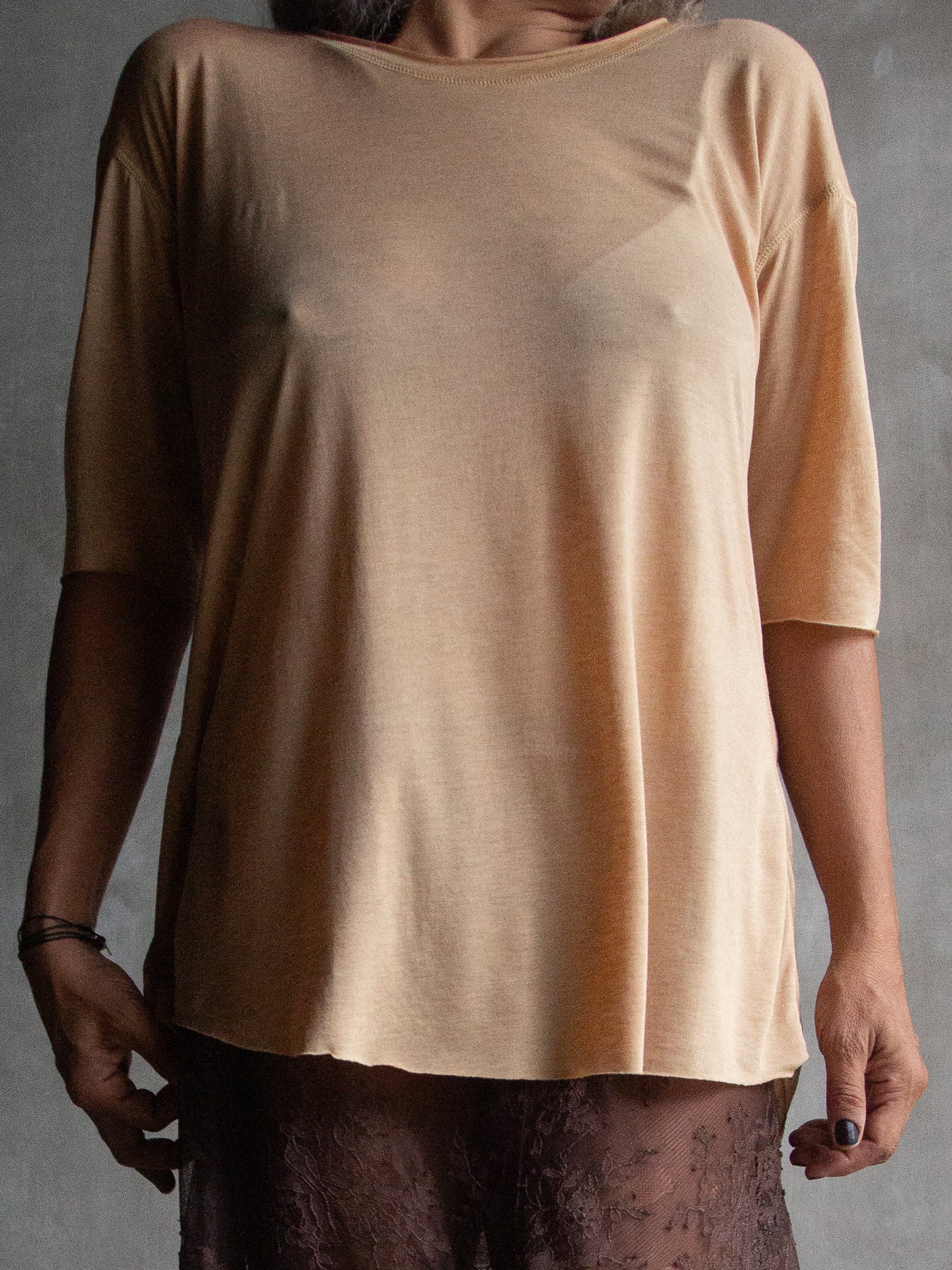 Muka T-Shirt Classic Modal Silk Mid Sleeve