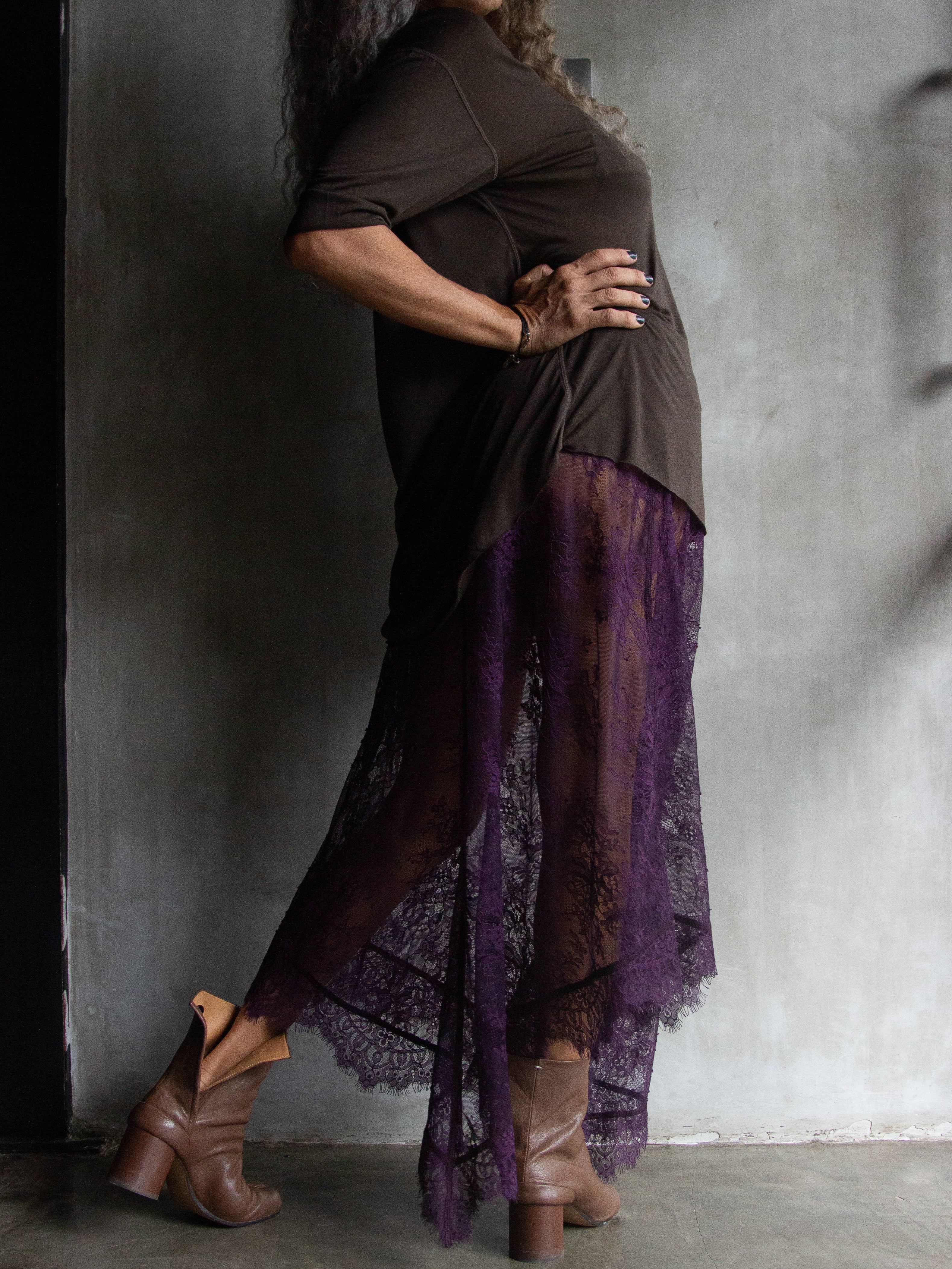 Muka T-Shirt Classic Modal Silk Mid Sleeve