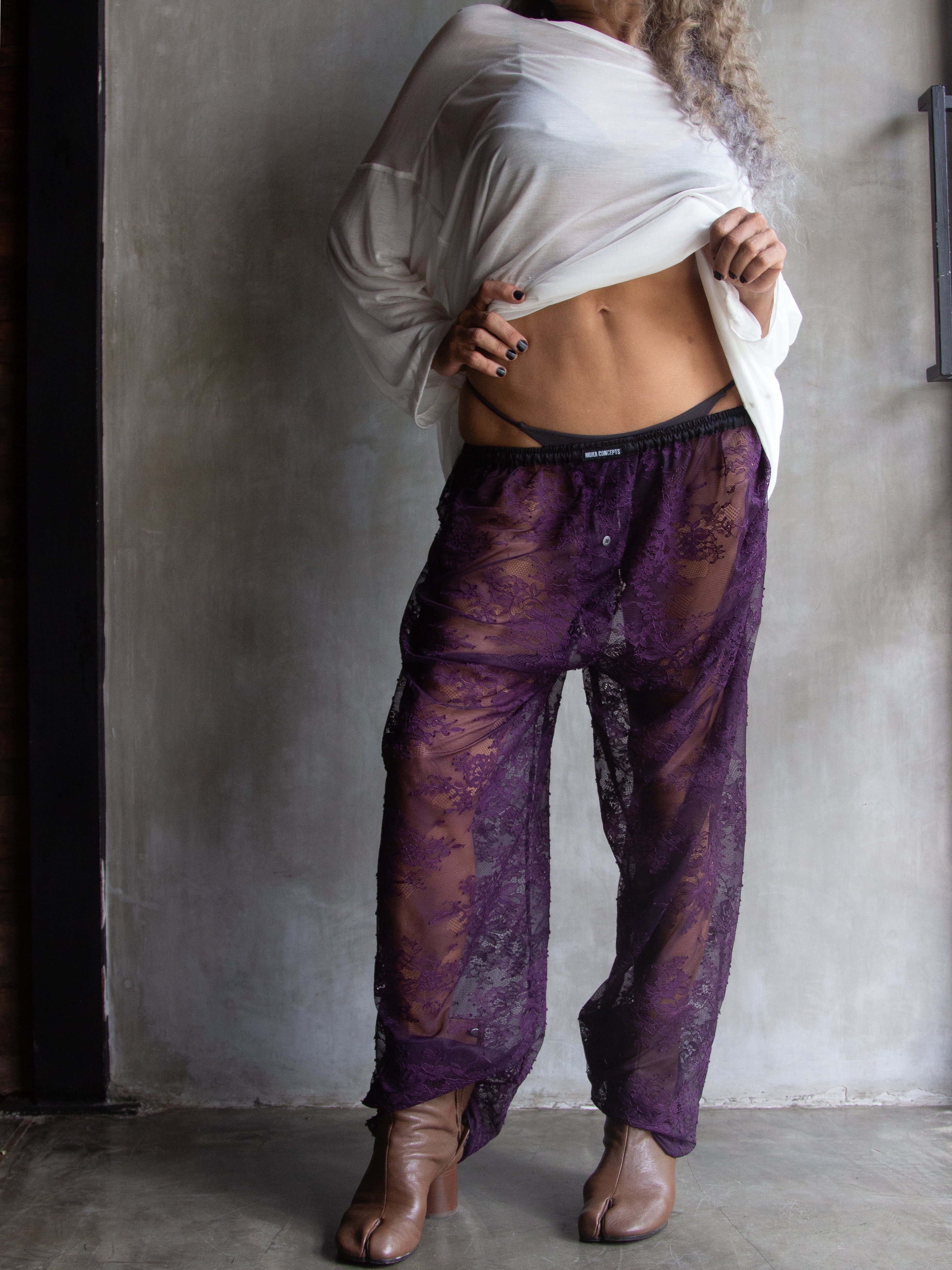 Muka Pants Brocade