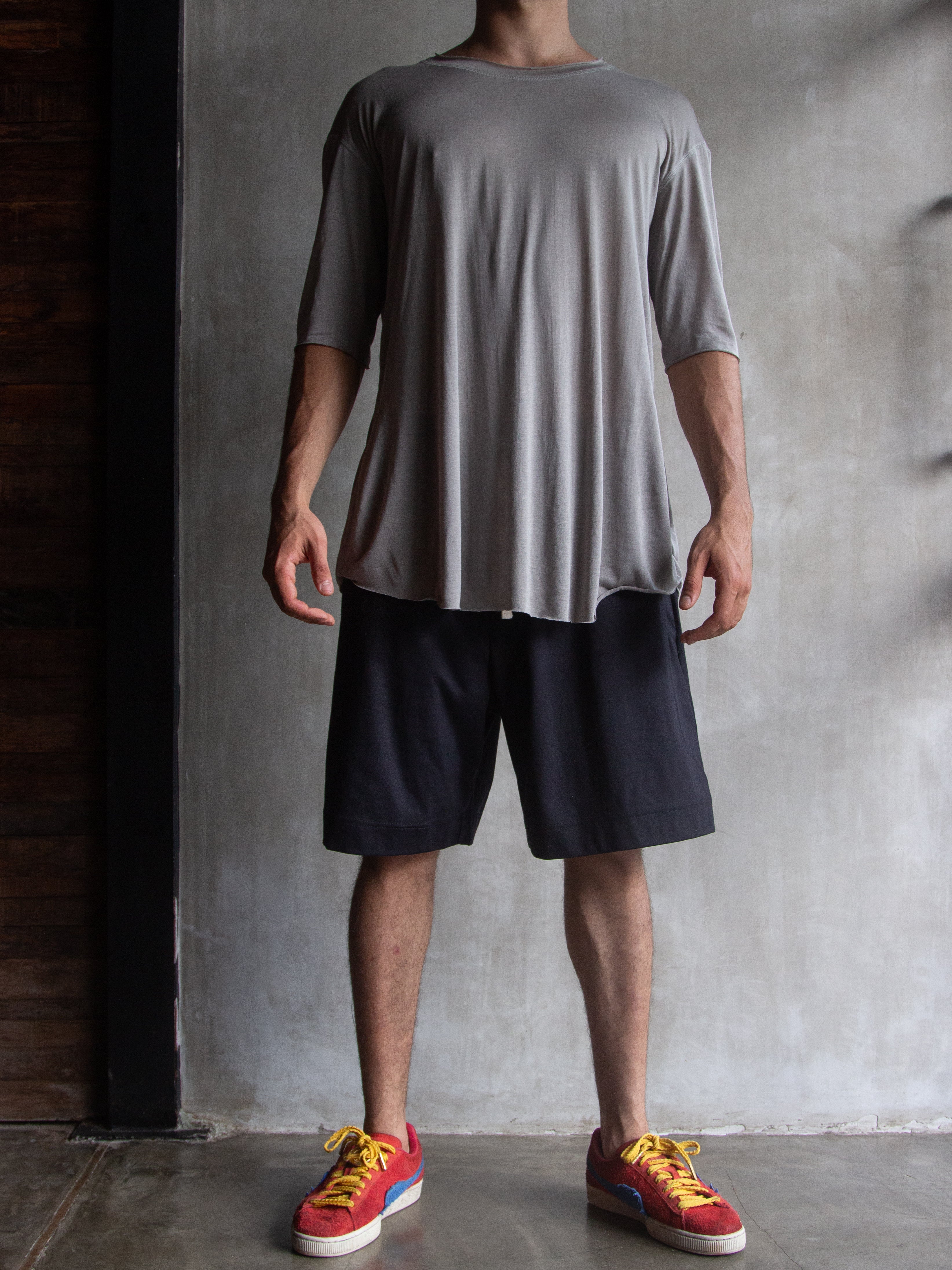 Muka T-Shirt Classic Modal Mid Sleeve Men
