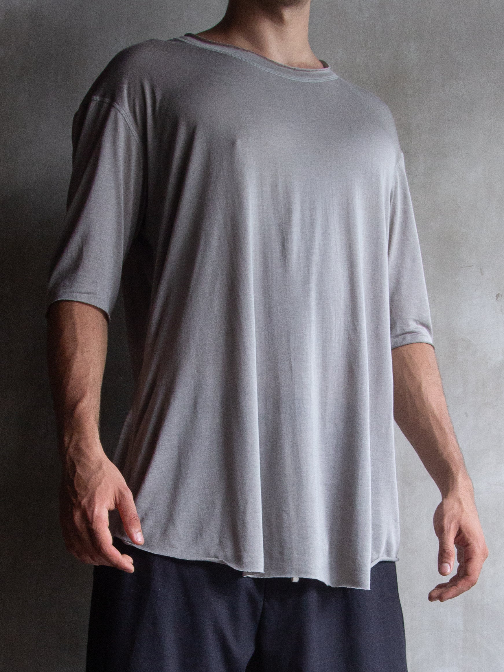 Muka T-Shirt Classic Modal Mid Sleeve Men