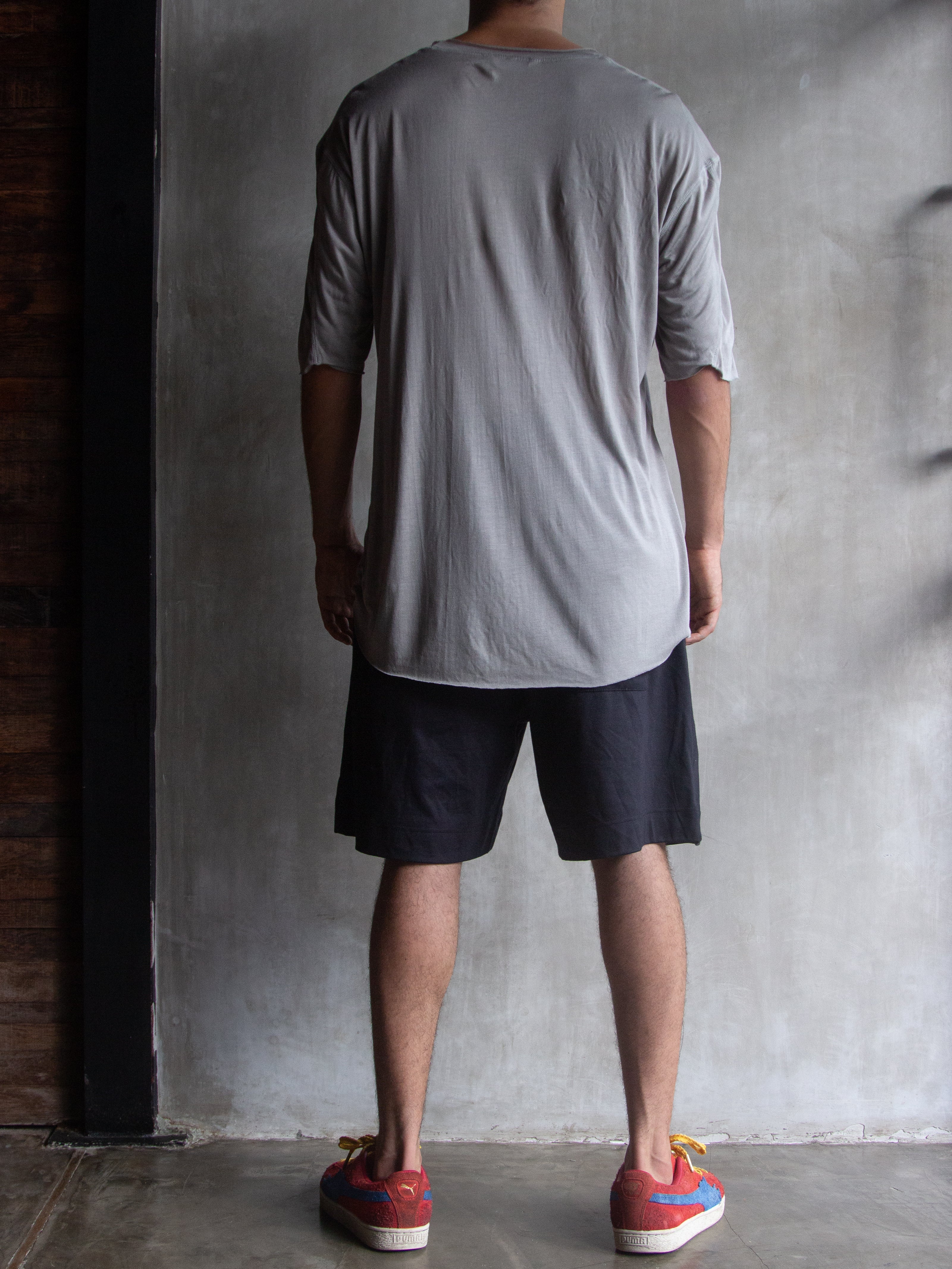 Muka T-Shirt Classic Modal Mid Sleeve Men