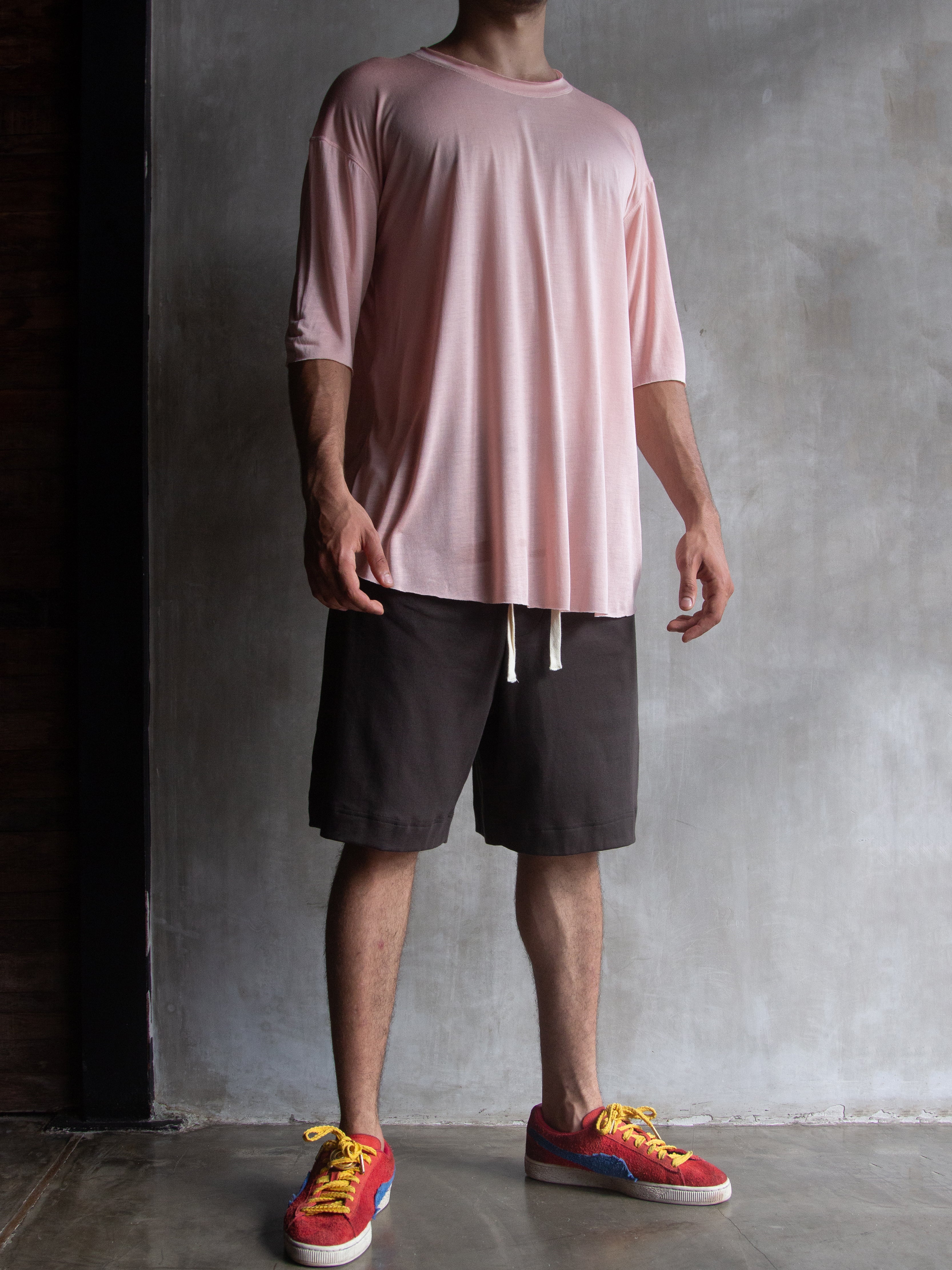Muka T-Shirt Classic Modal Mid Sleeve Men