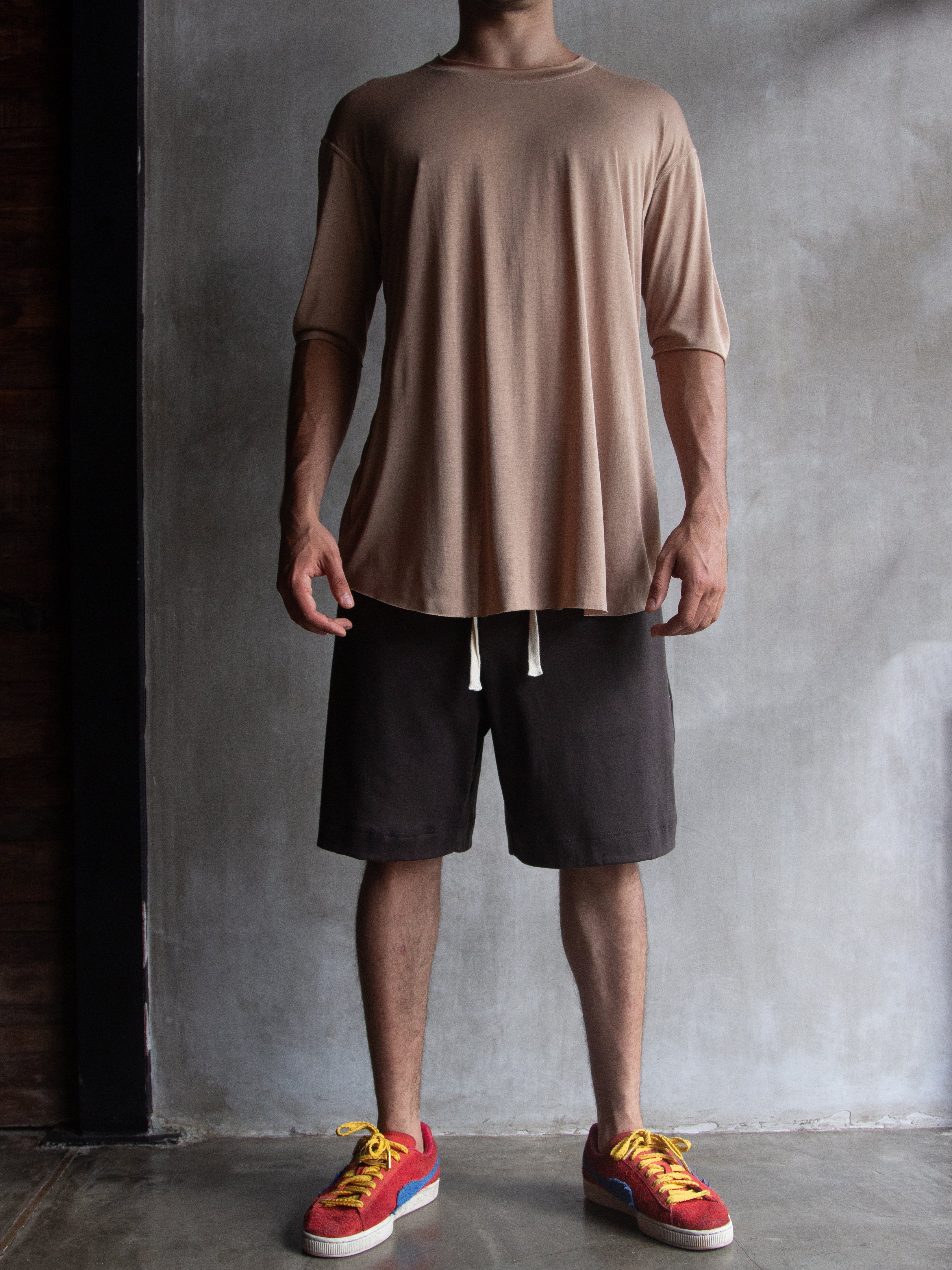 Muka T-Shirt Classic Modal Mid Sleeve Men