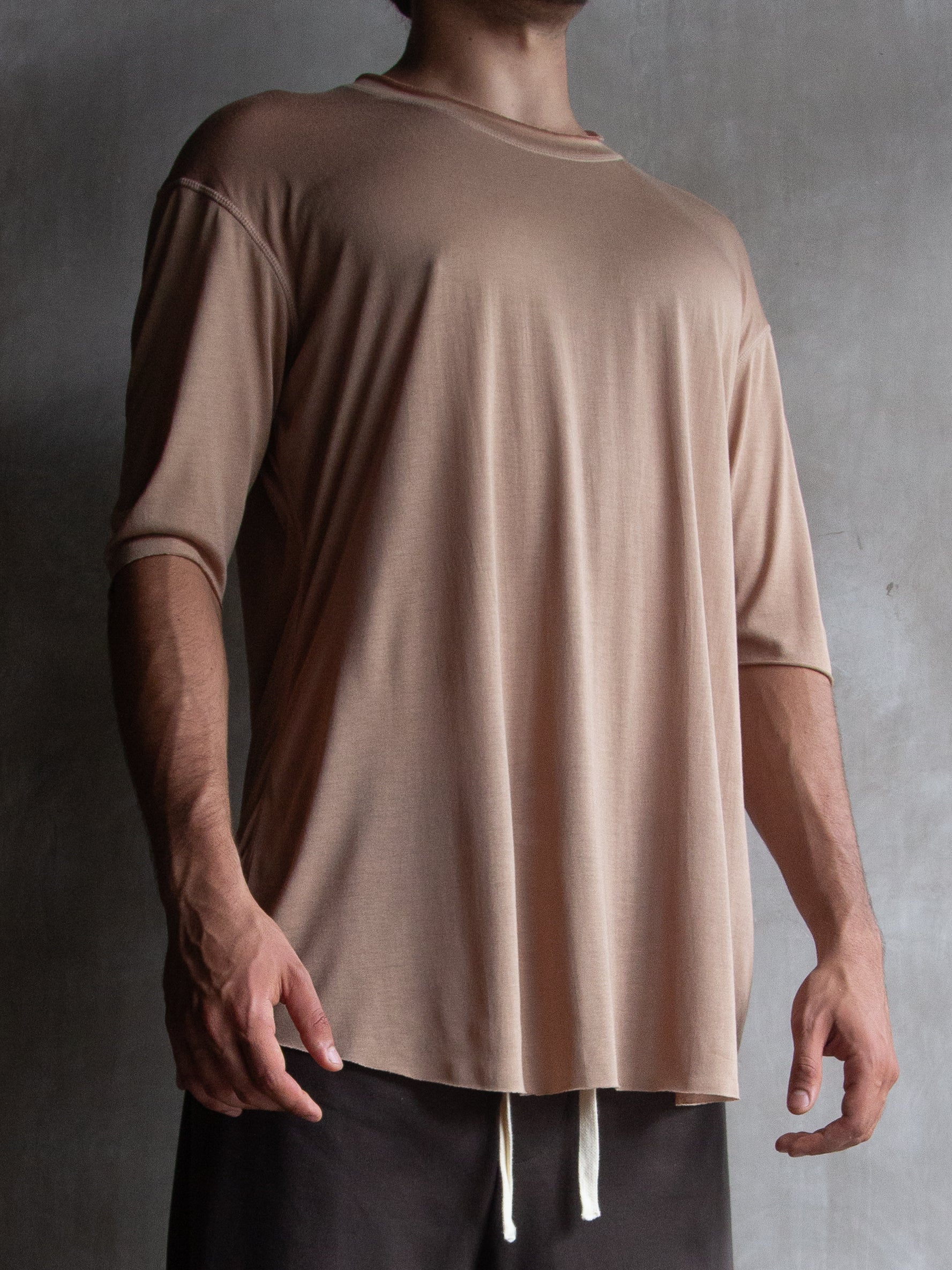 Muka T-Shirt Classic Modal Mid Sleeve Men
