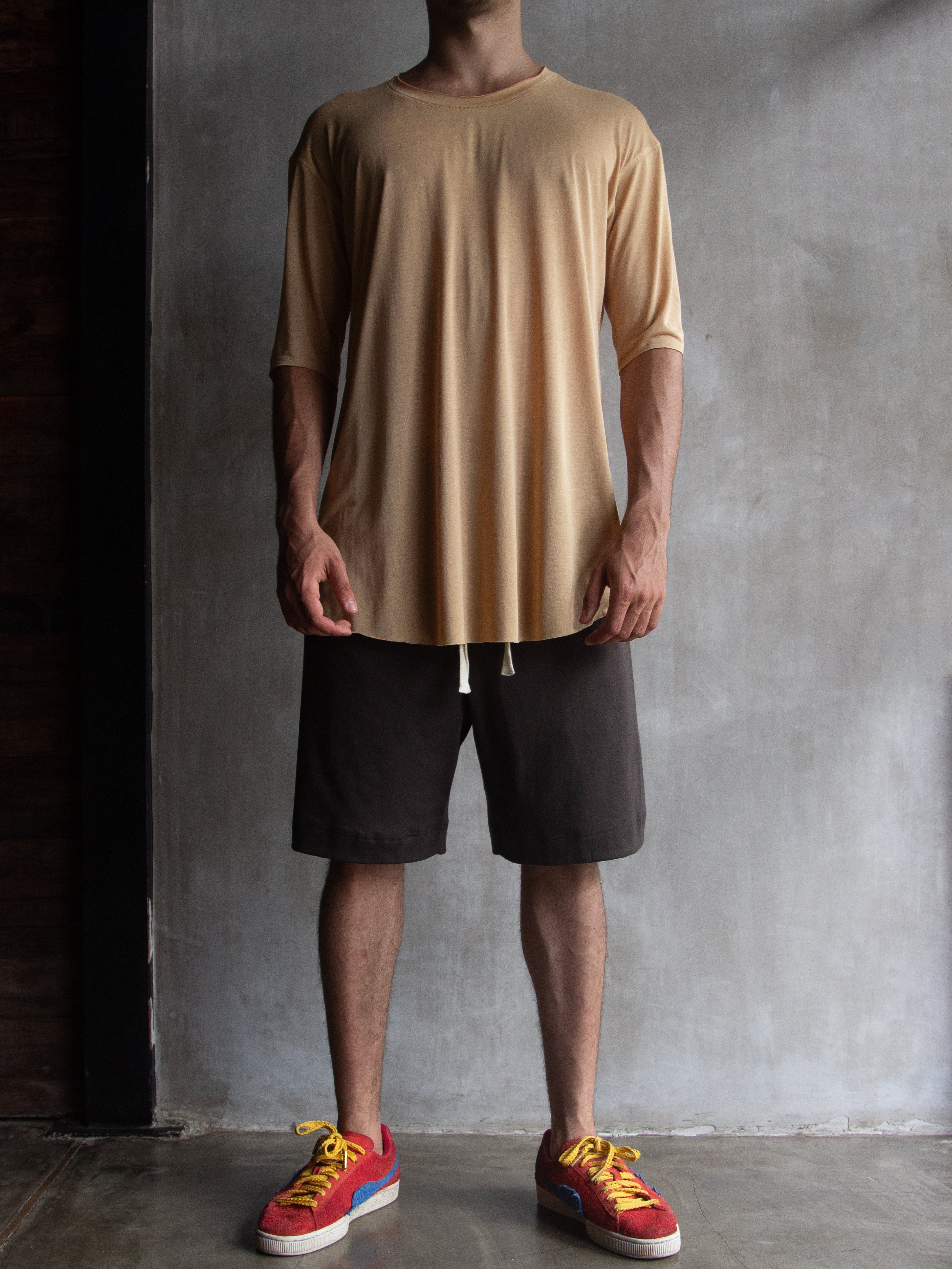 Muka T-Shirt Classic Modal Mid Sleeve Men
