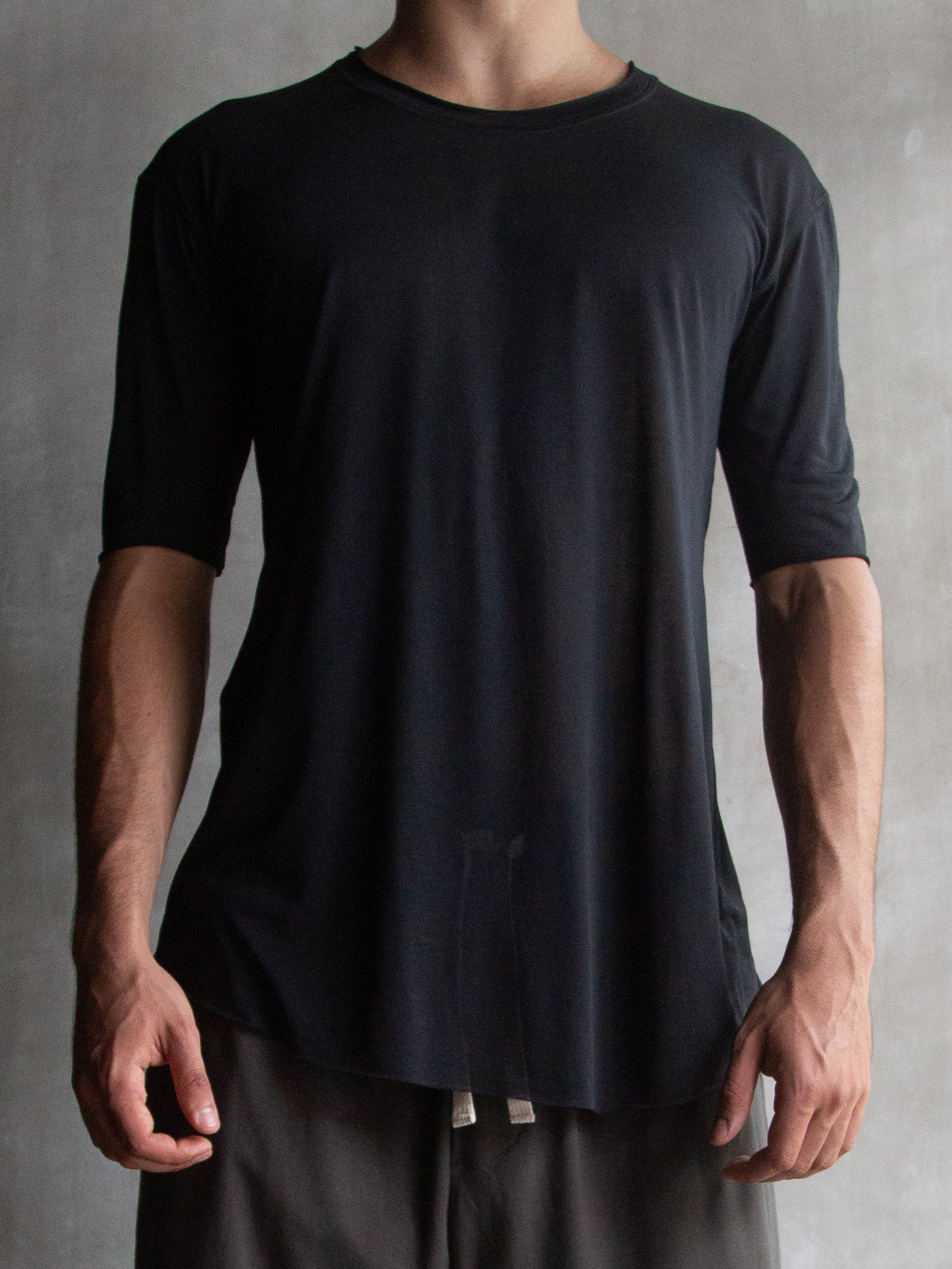 Muka T-Shirt Classic Modal Mid Sleeve Men