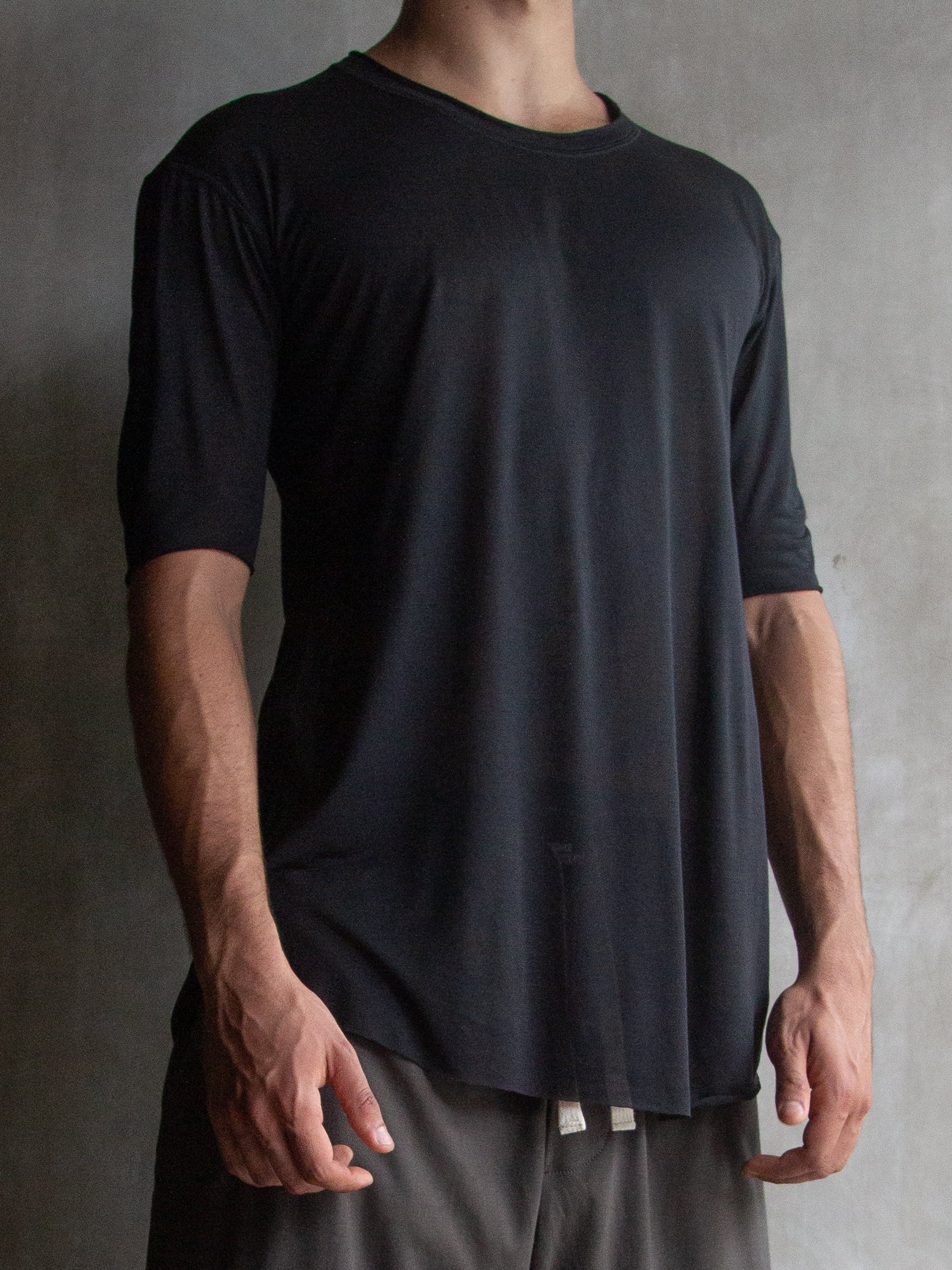 Muka T-Shirt Classic Modal Mid Sleeve Men