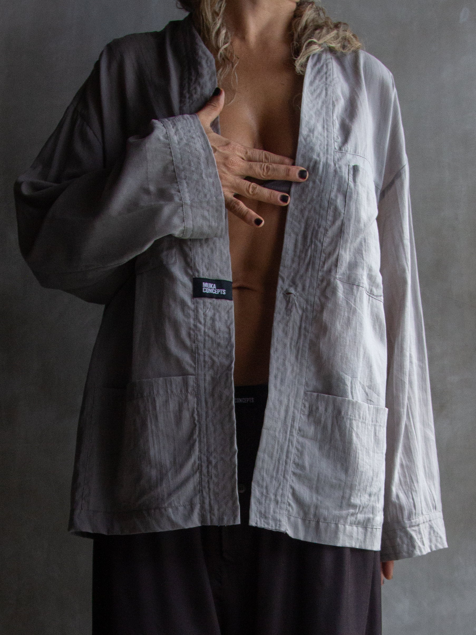 Muka Kimono Jacket Cotton