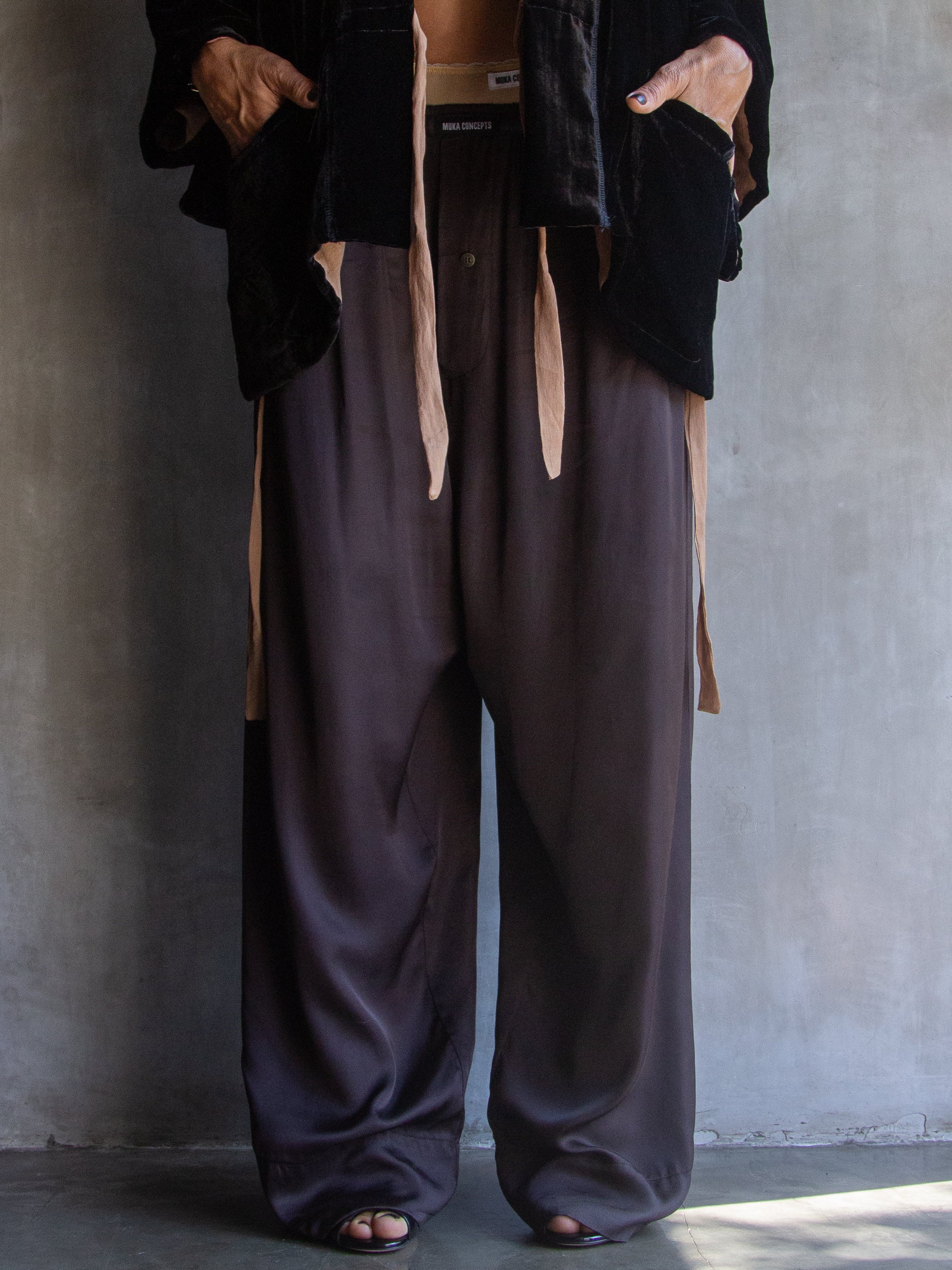 Muka Pants Pijamas Viscose Satin