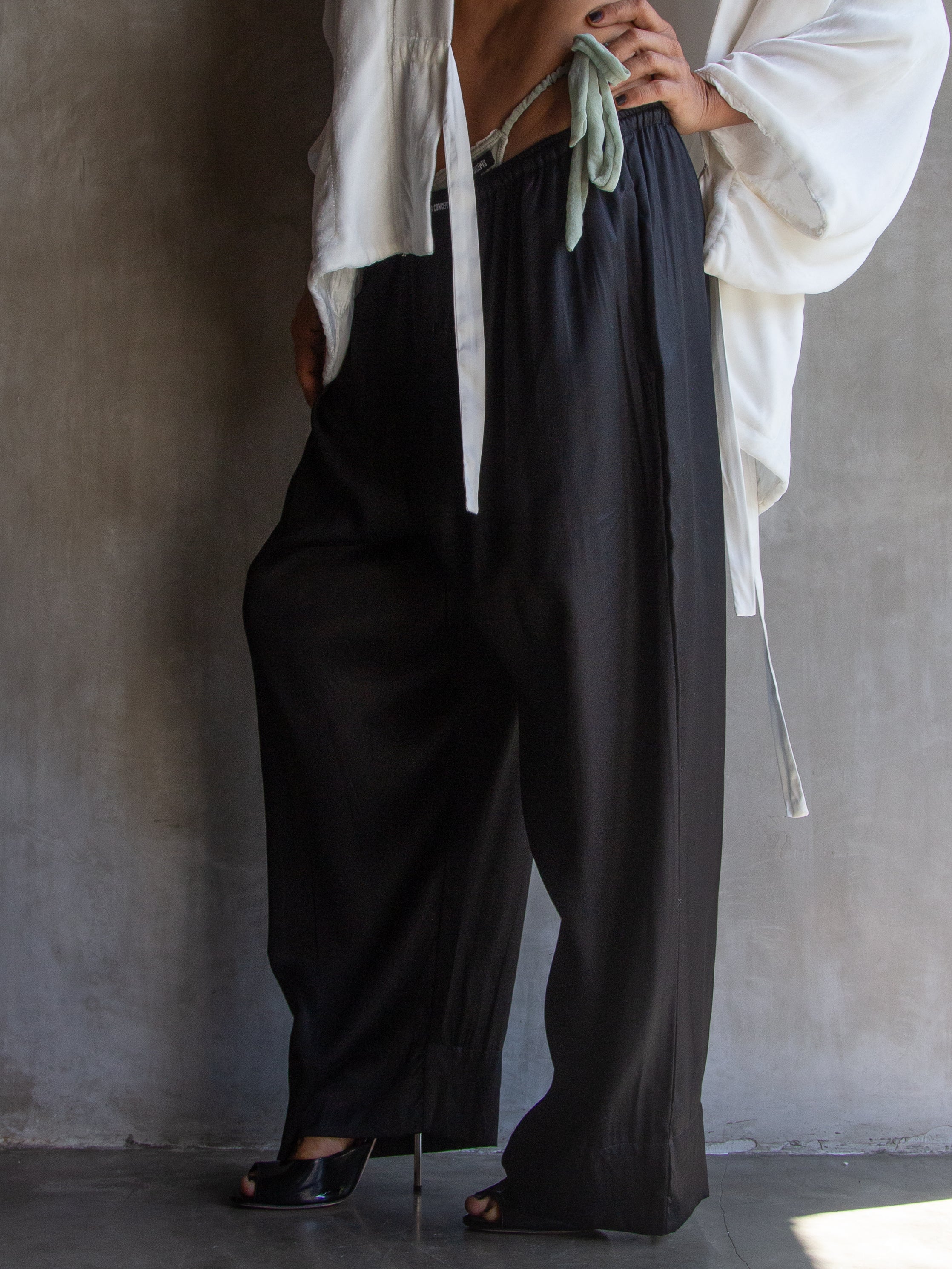 Muka Pants Pijamas Viscose Satin