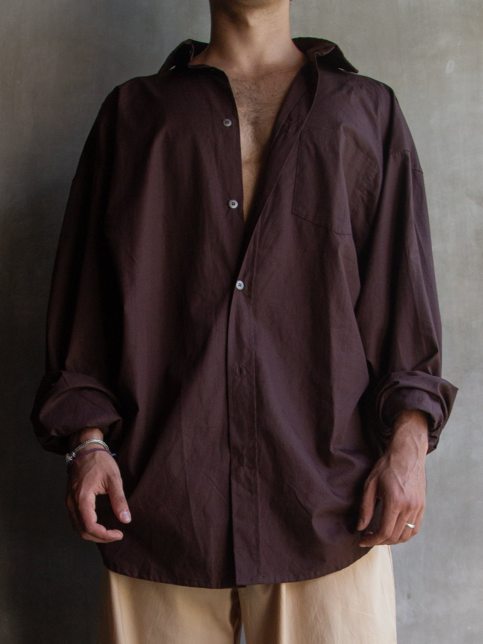 Muka Shirt Over Cotton Tipis Men