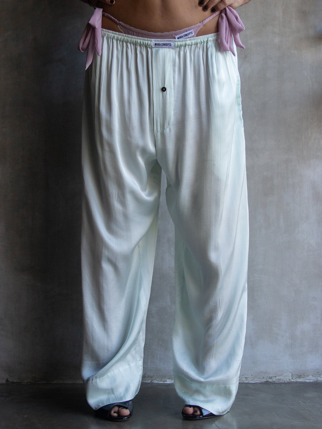 Muka Pants Pijamas Viscose Satin