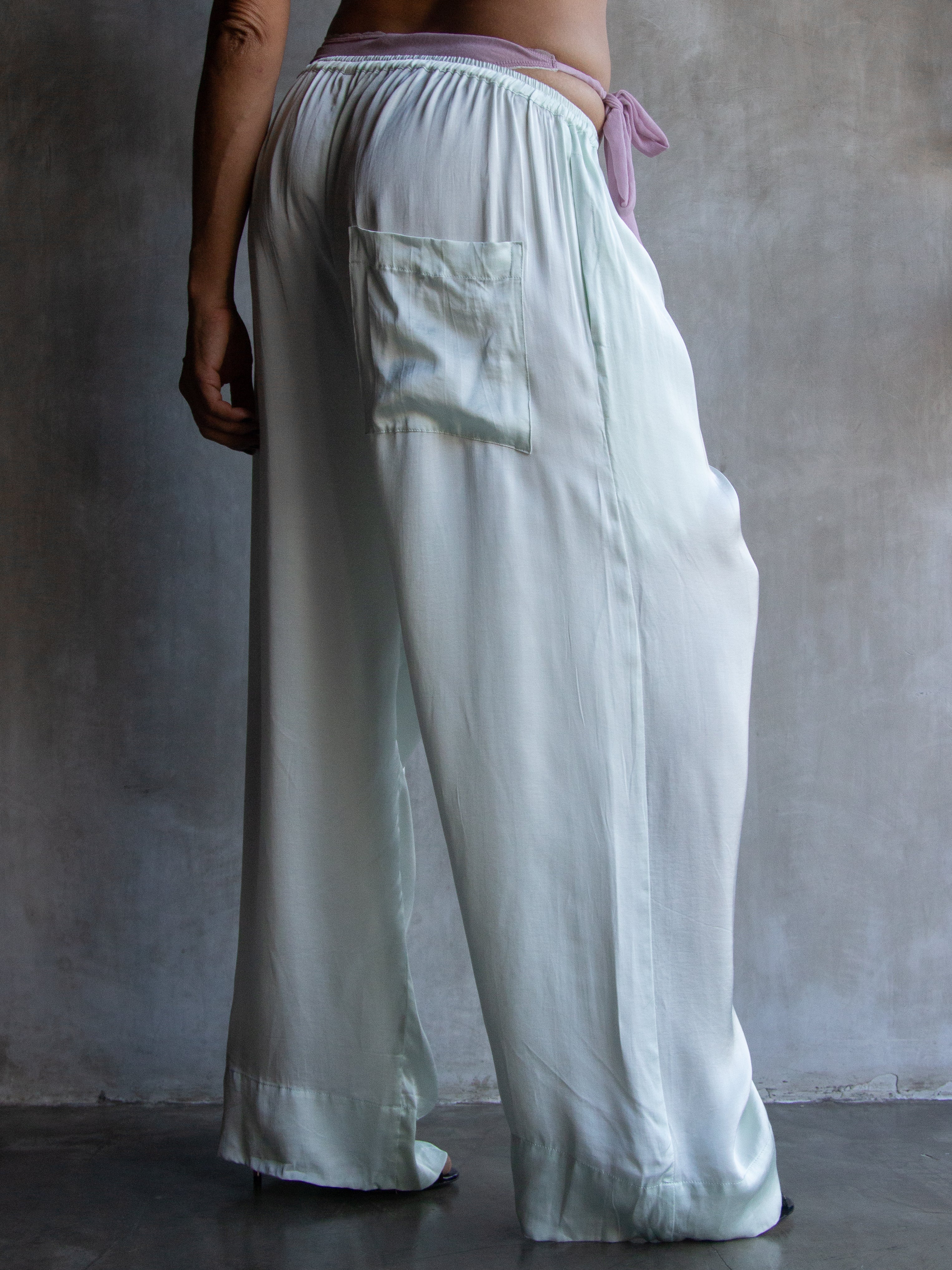 Muka Pants Pijamas Viscose Satin