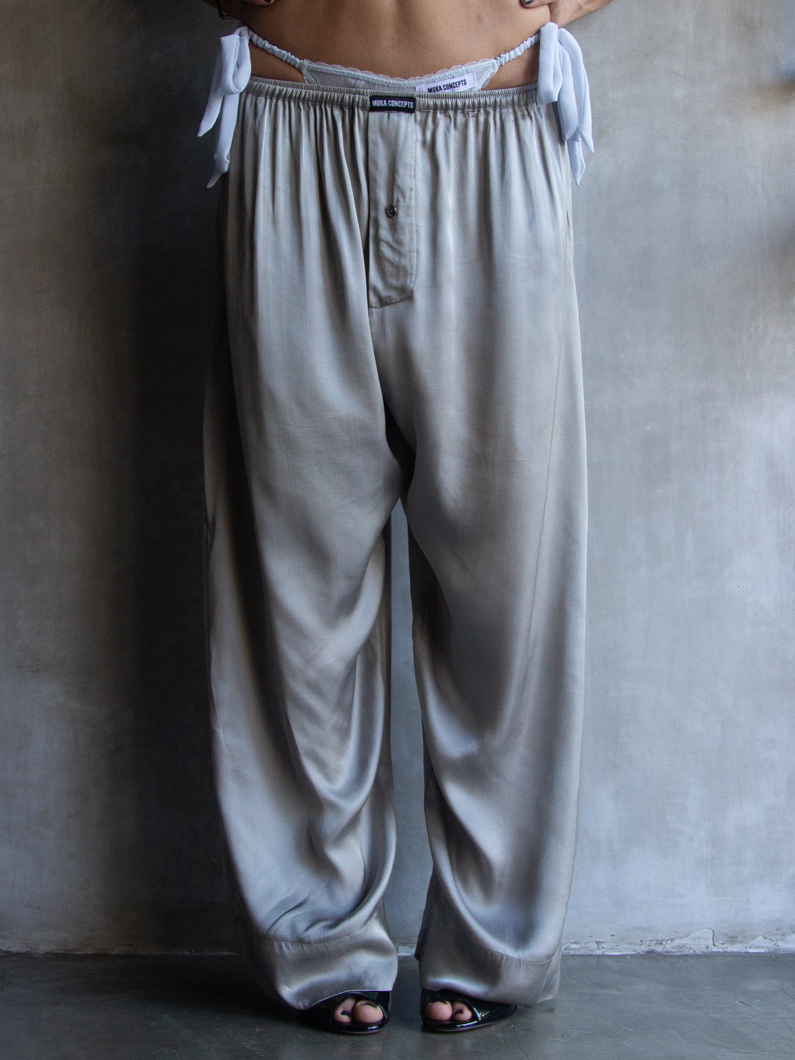 Muka Pants Pijamas Viscose Satin