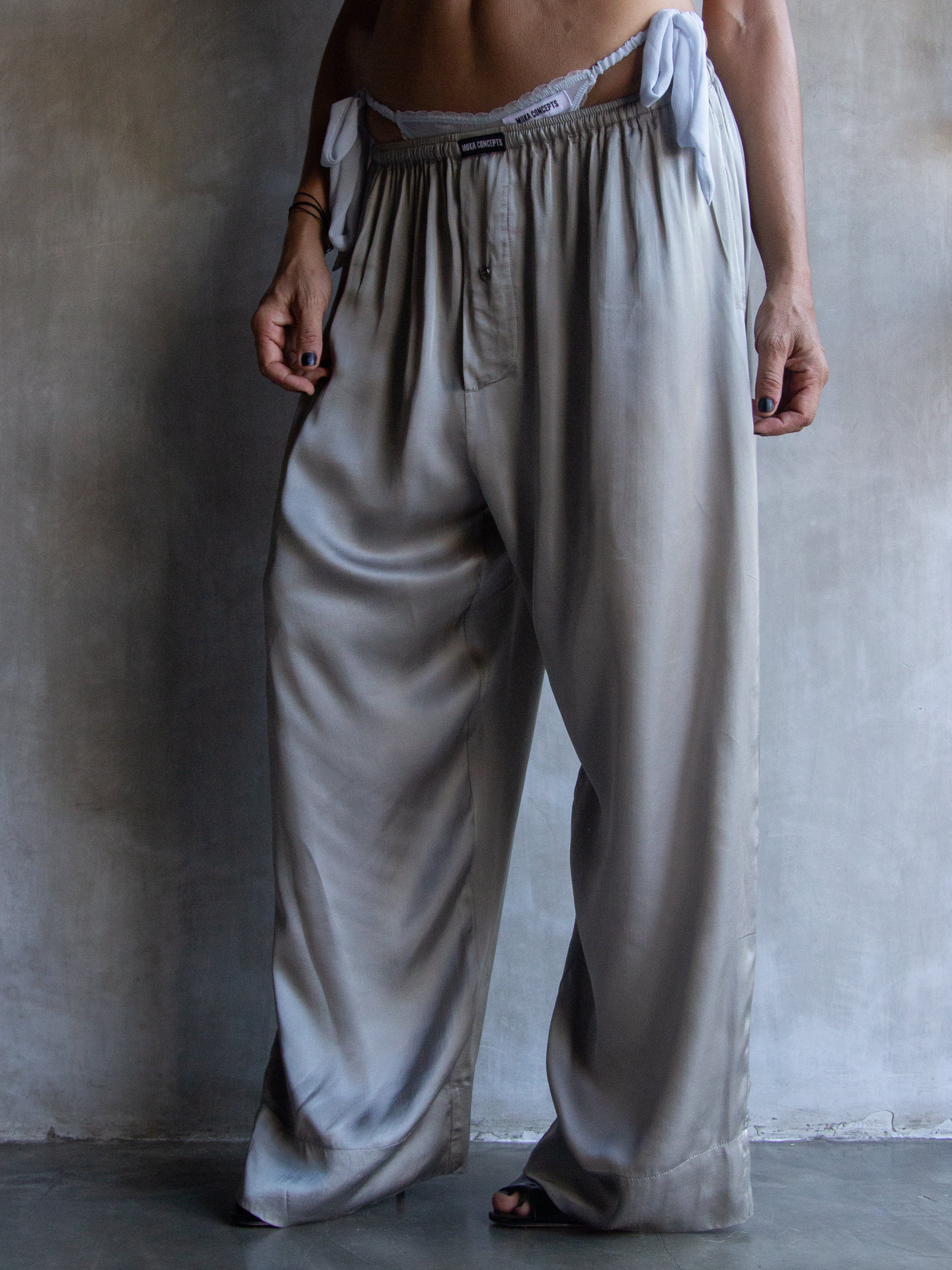 Muka Pants Pijamas Viscose Satin