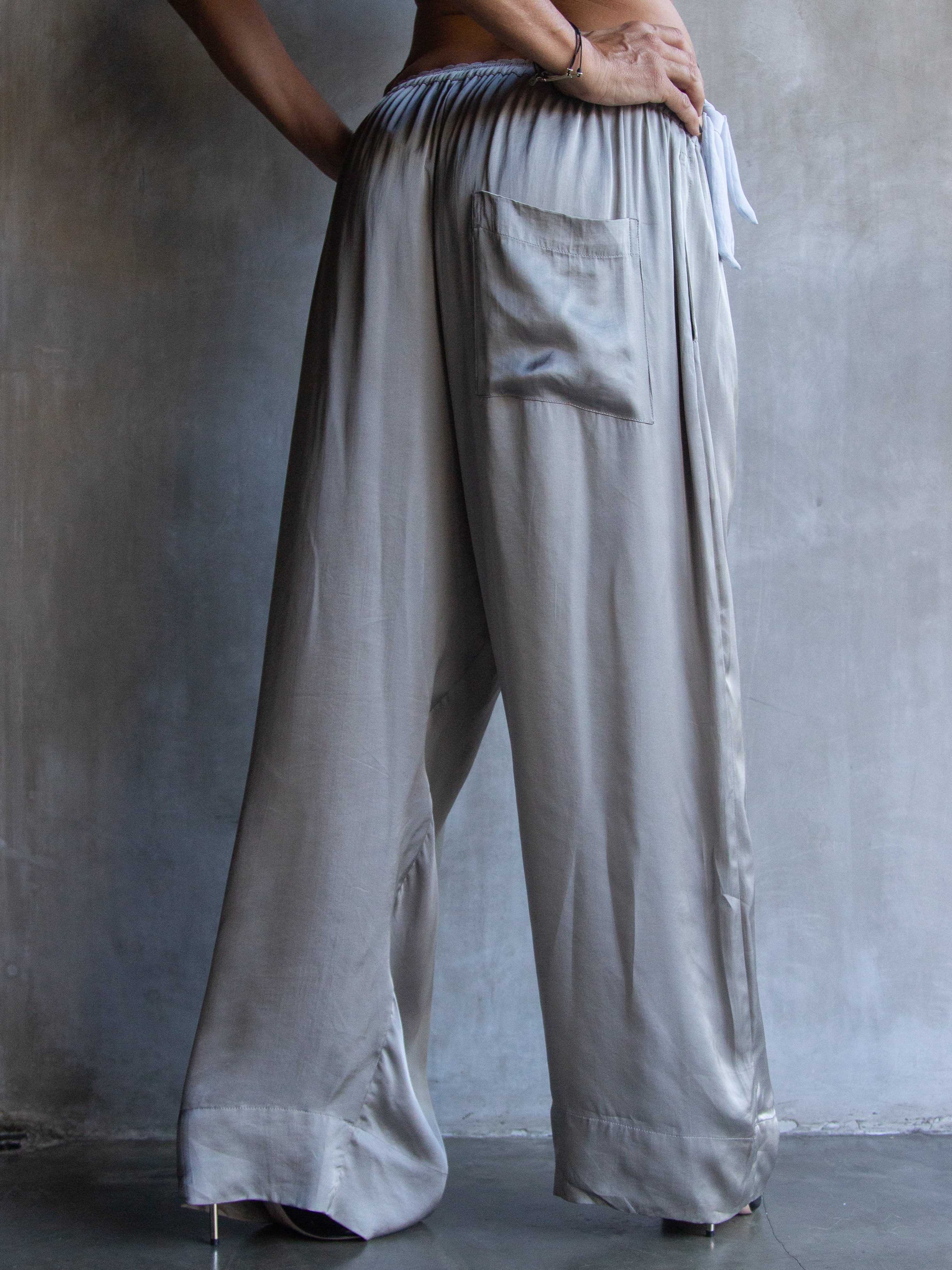 Muka Pants Pijamas Viscose Satin