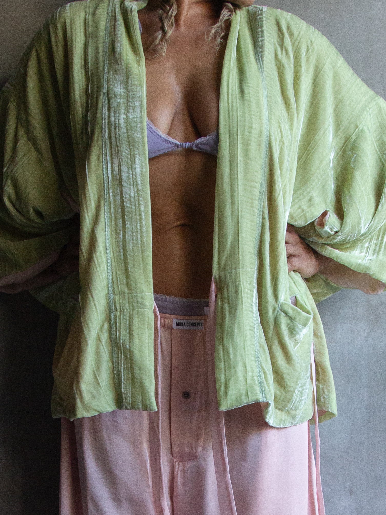 Muka Kimono Velvet