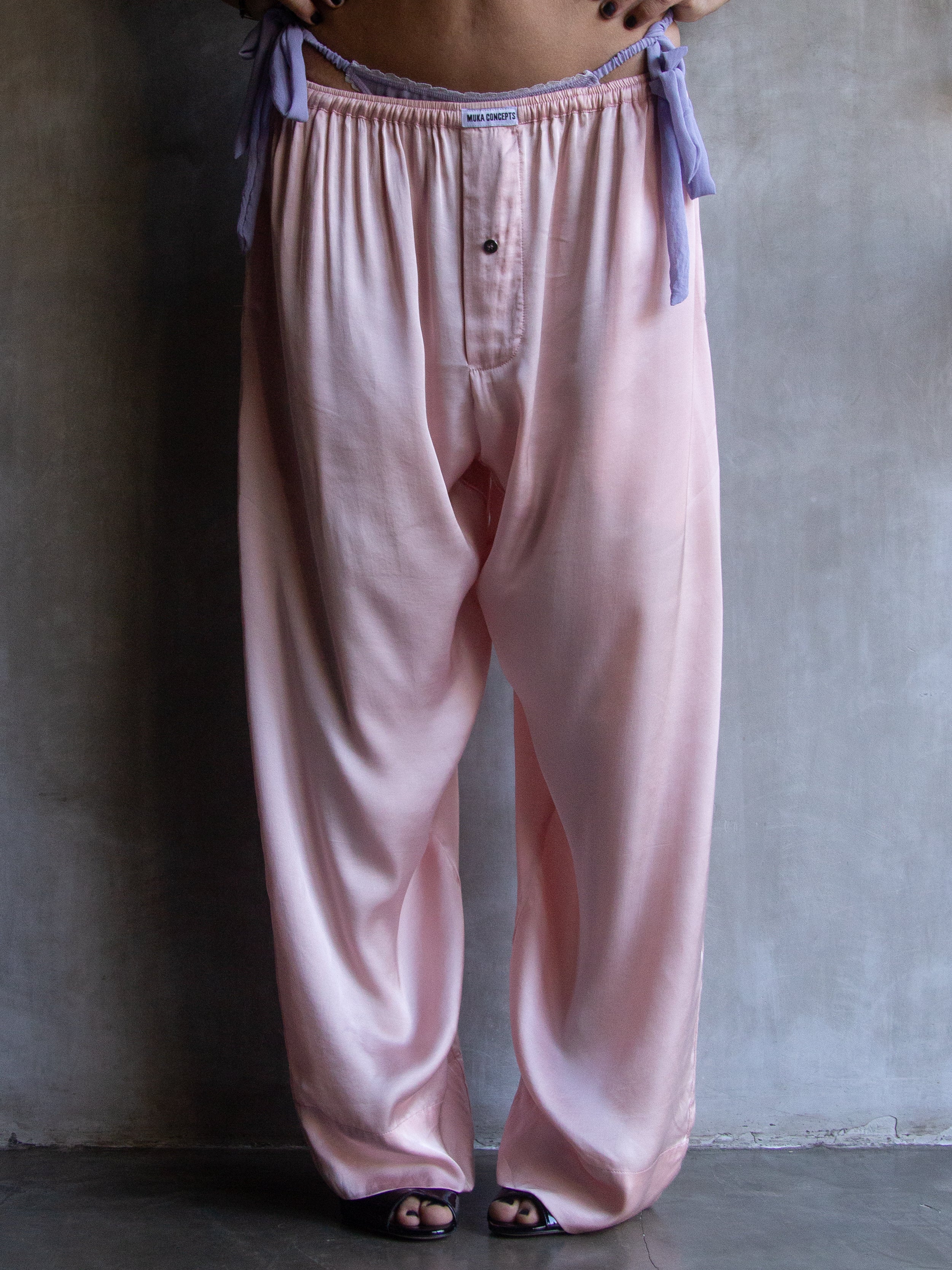 Muka Pants Pijamas Viscose Satin