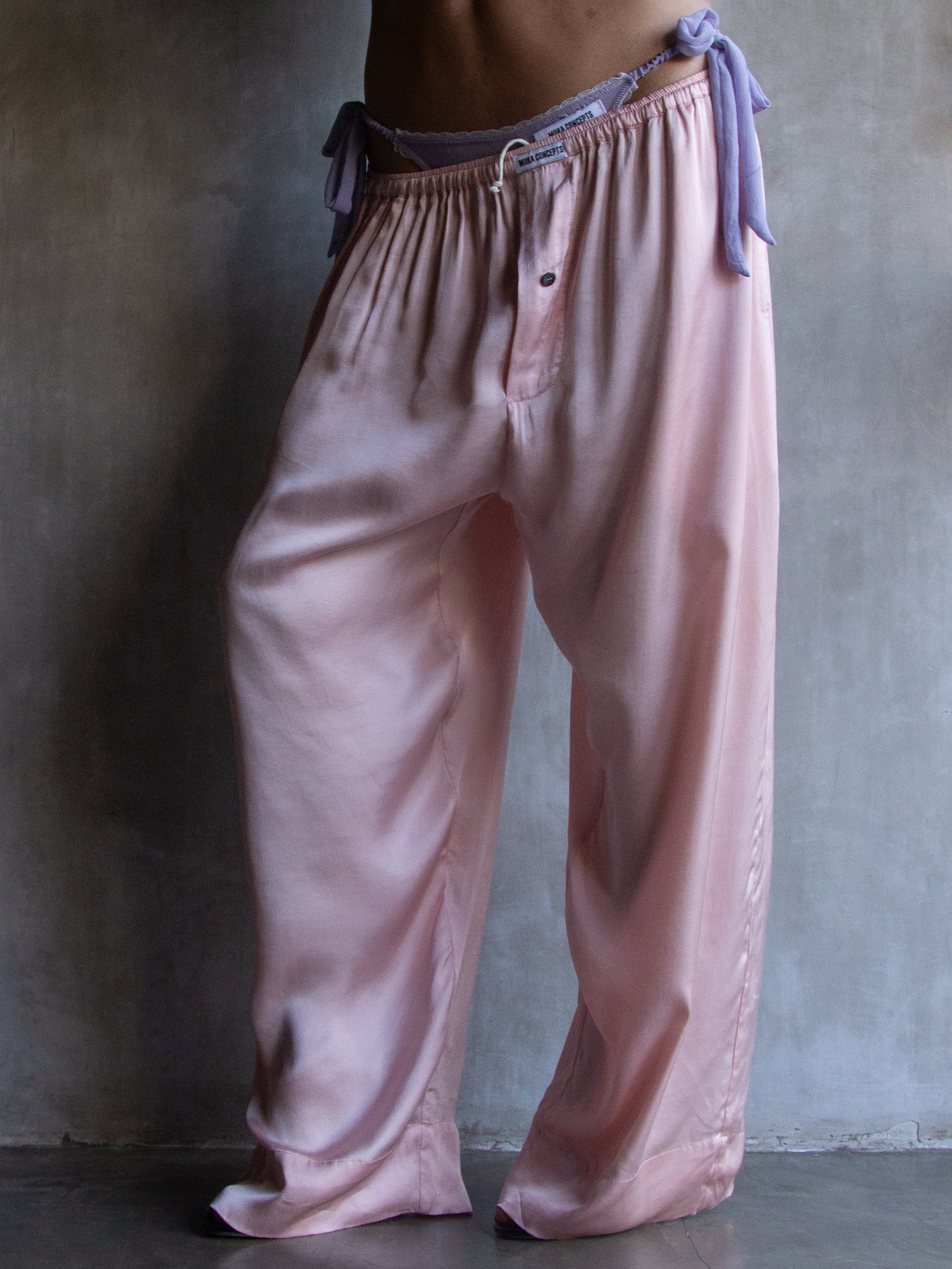 Muka Pants Pijamas Viscose Satin