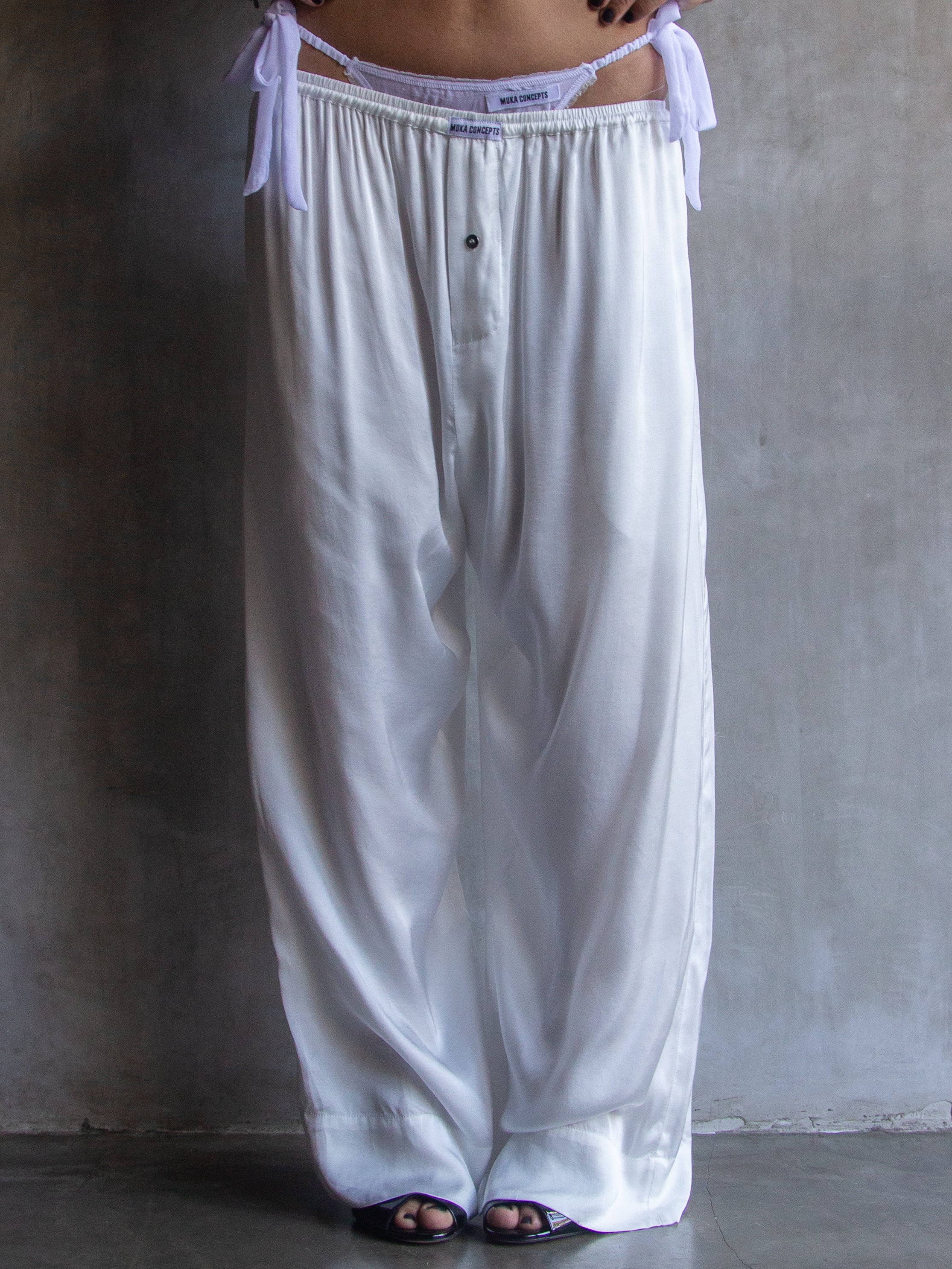 Muka Pants Pijamas Viscose Satin