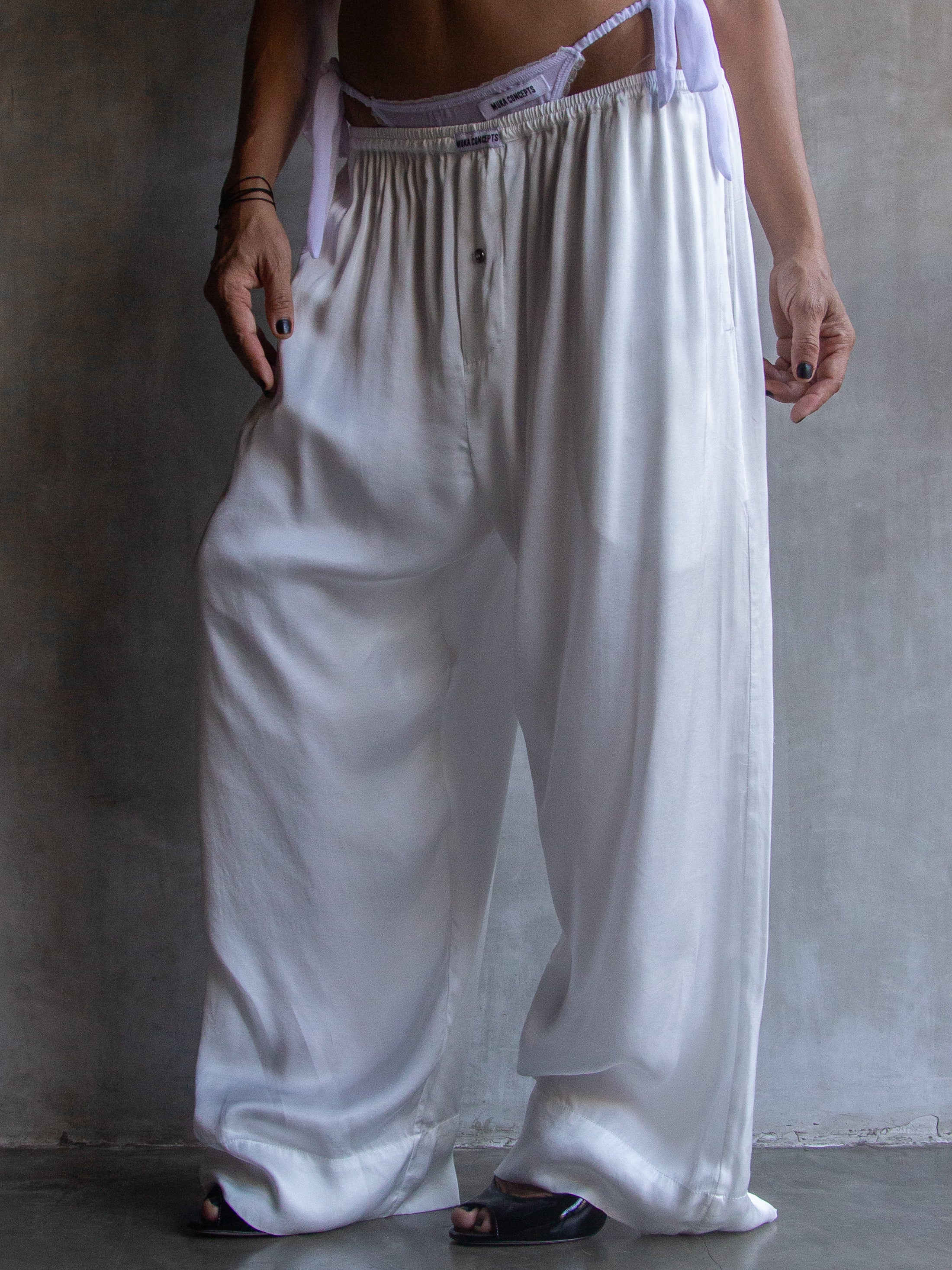 Muka Pants Pijamas Viscose Satin