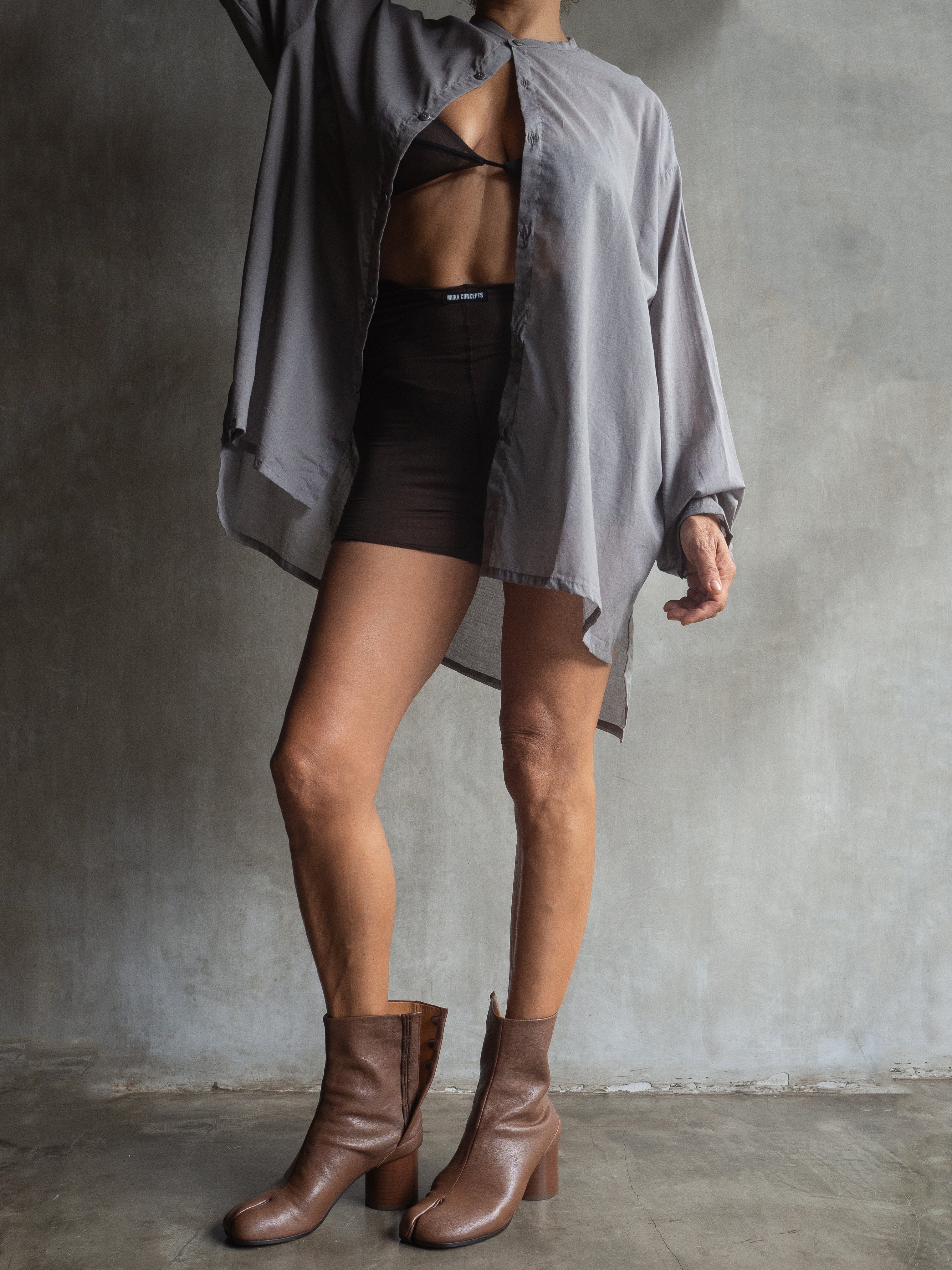 Muka Shirt Cotton Short