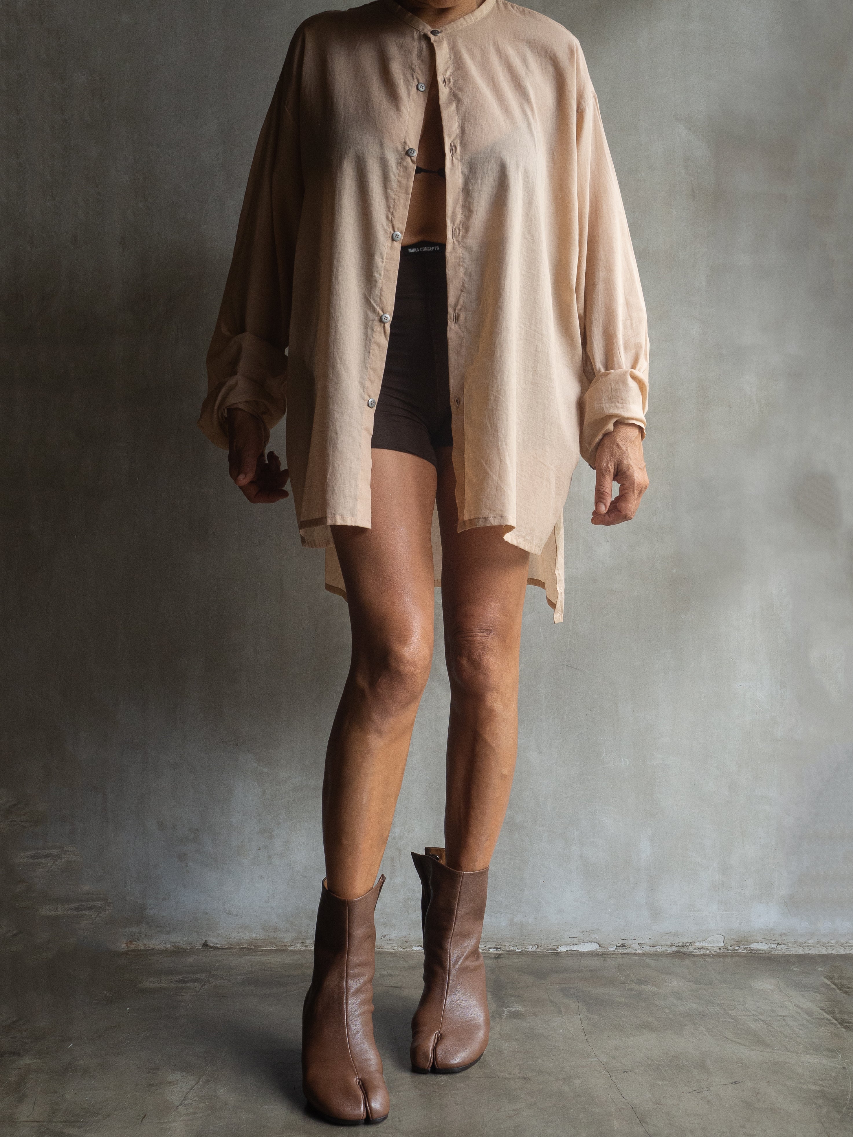 Muka Shirt Cotton Short